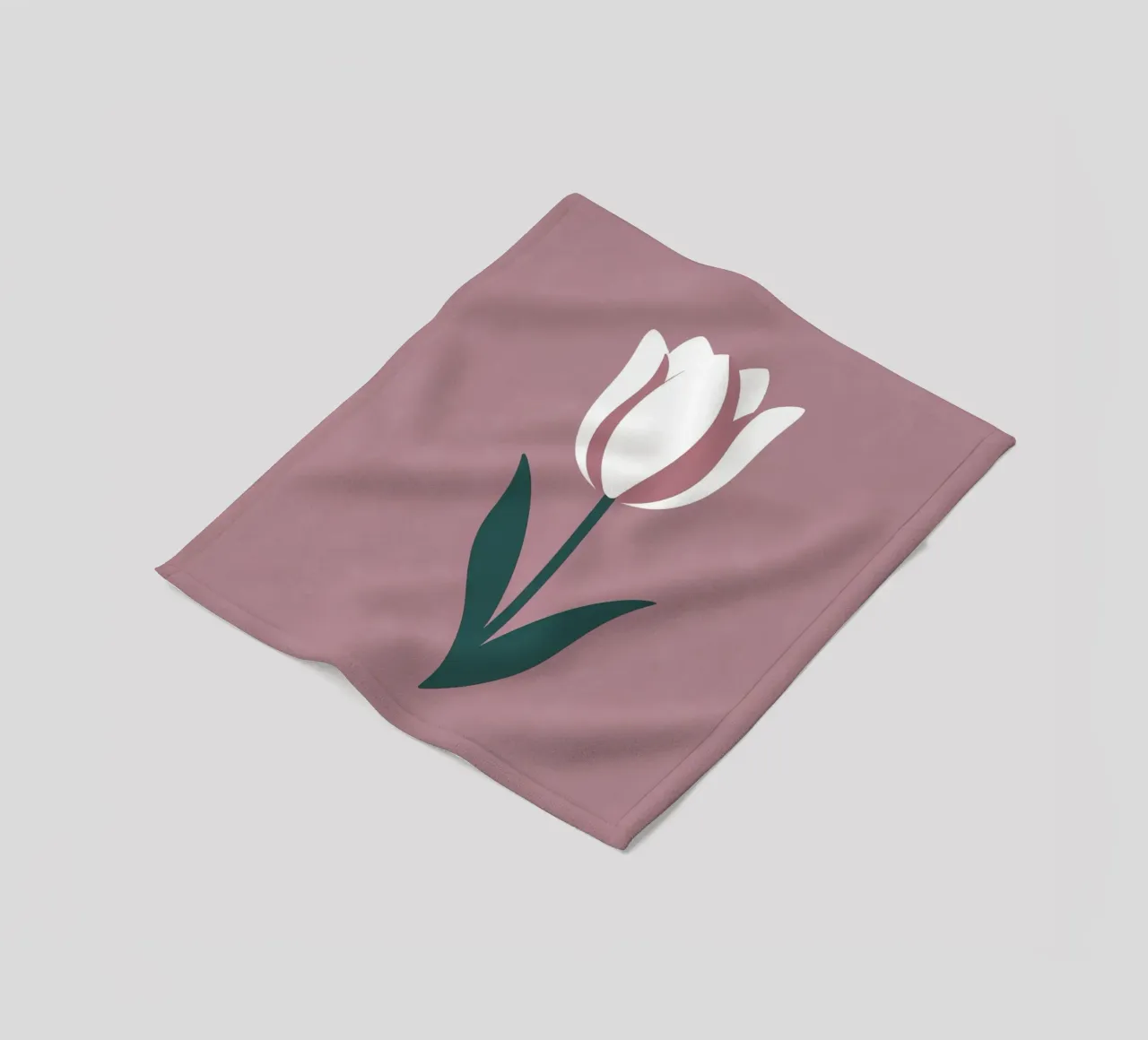 Tulipano semplice coperta in pile da Botanical Gallery
