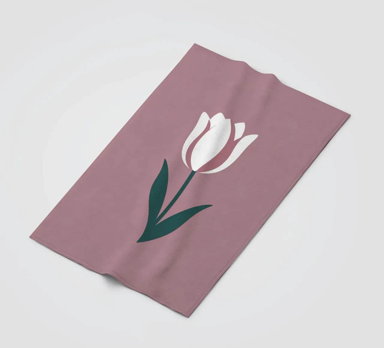 Tulipano semplice coperta in pile da Botanical Gallery