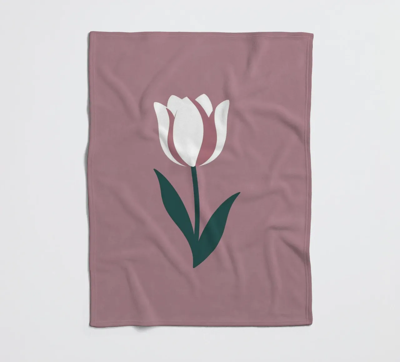 Tulipano semplice coperta in pile da Botanical Gallery