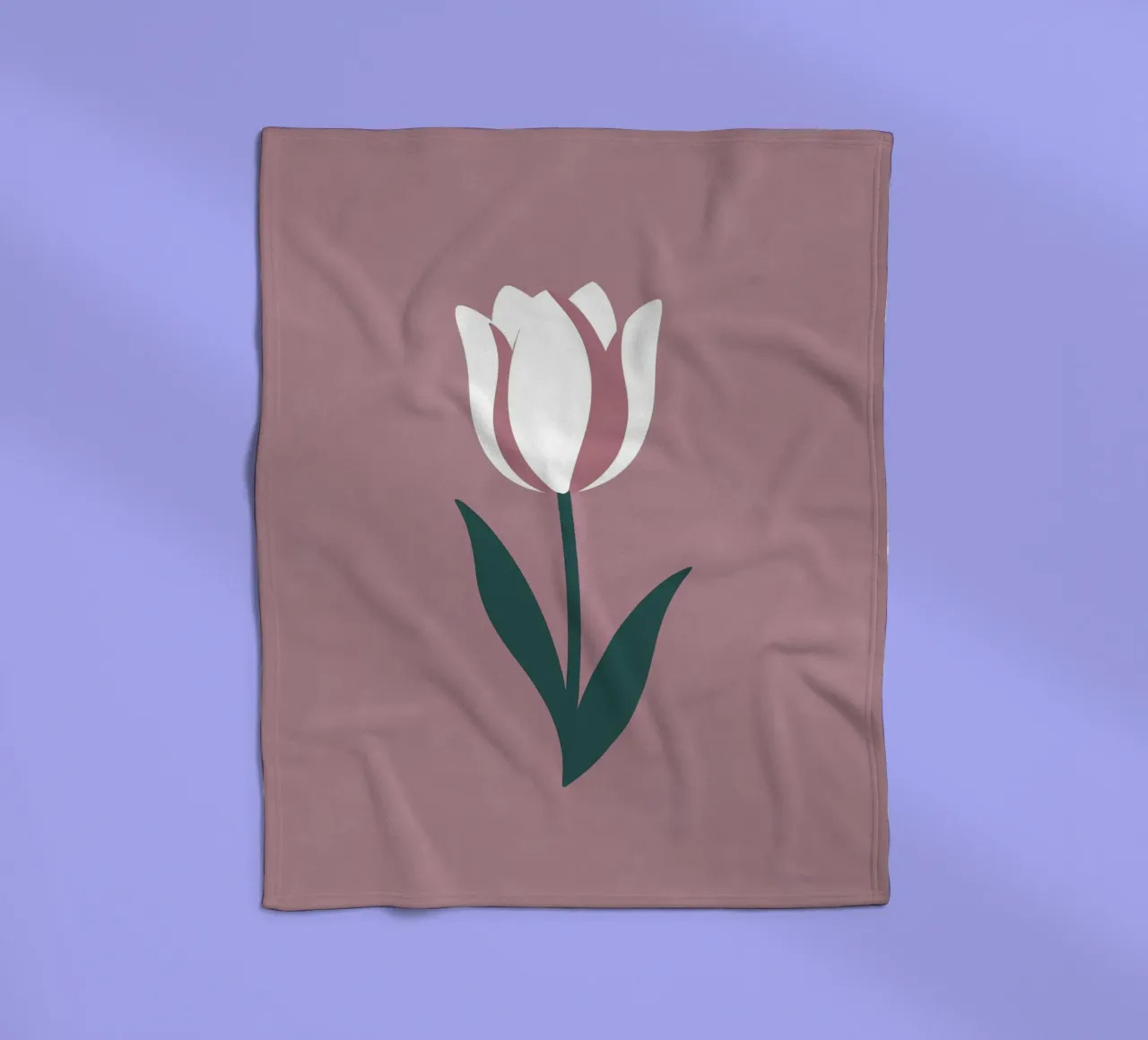 Tulipano semplice coperta in pile da Botanical Gallery