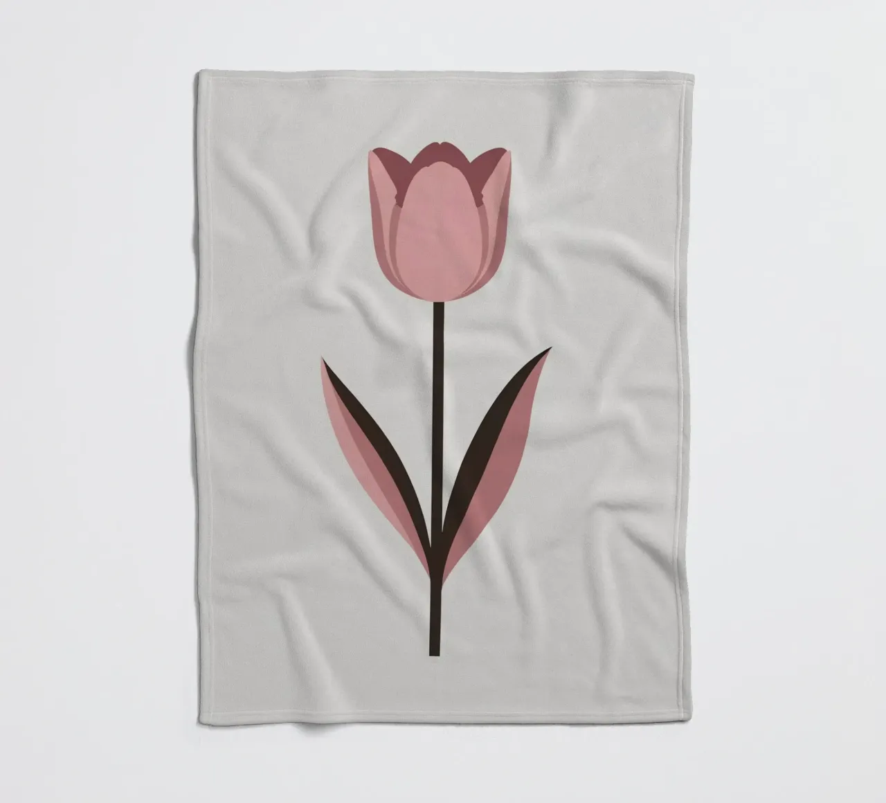 Tulipano semplice coperta in pile da Botanical Gallery