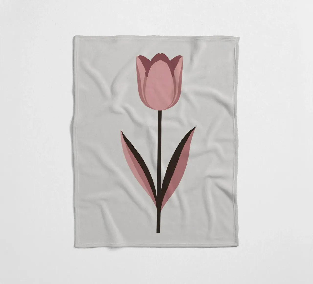 Tulipano semplice coperta in pile da Botanical Gallery