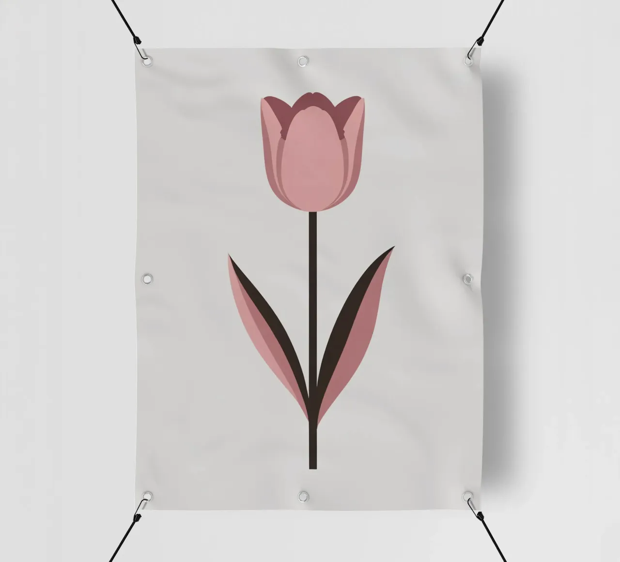 Tulipano semplice telo in pvc da Botanical Gallery