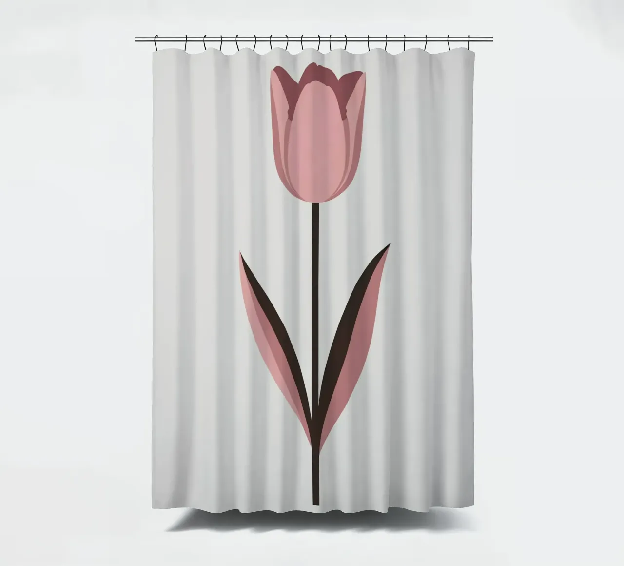 Tulipano semplice tenda da doccia da Botanical Gallery