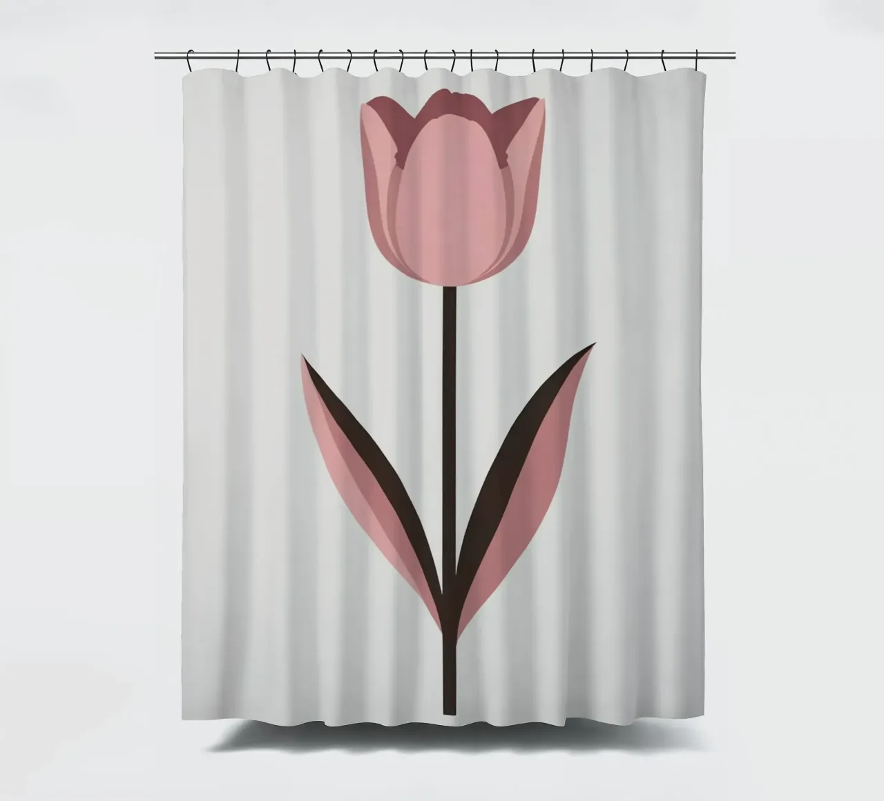 Tulipano semplice tenda da doccia da Botanical Gallery