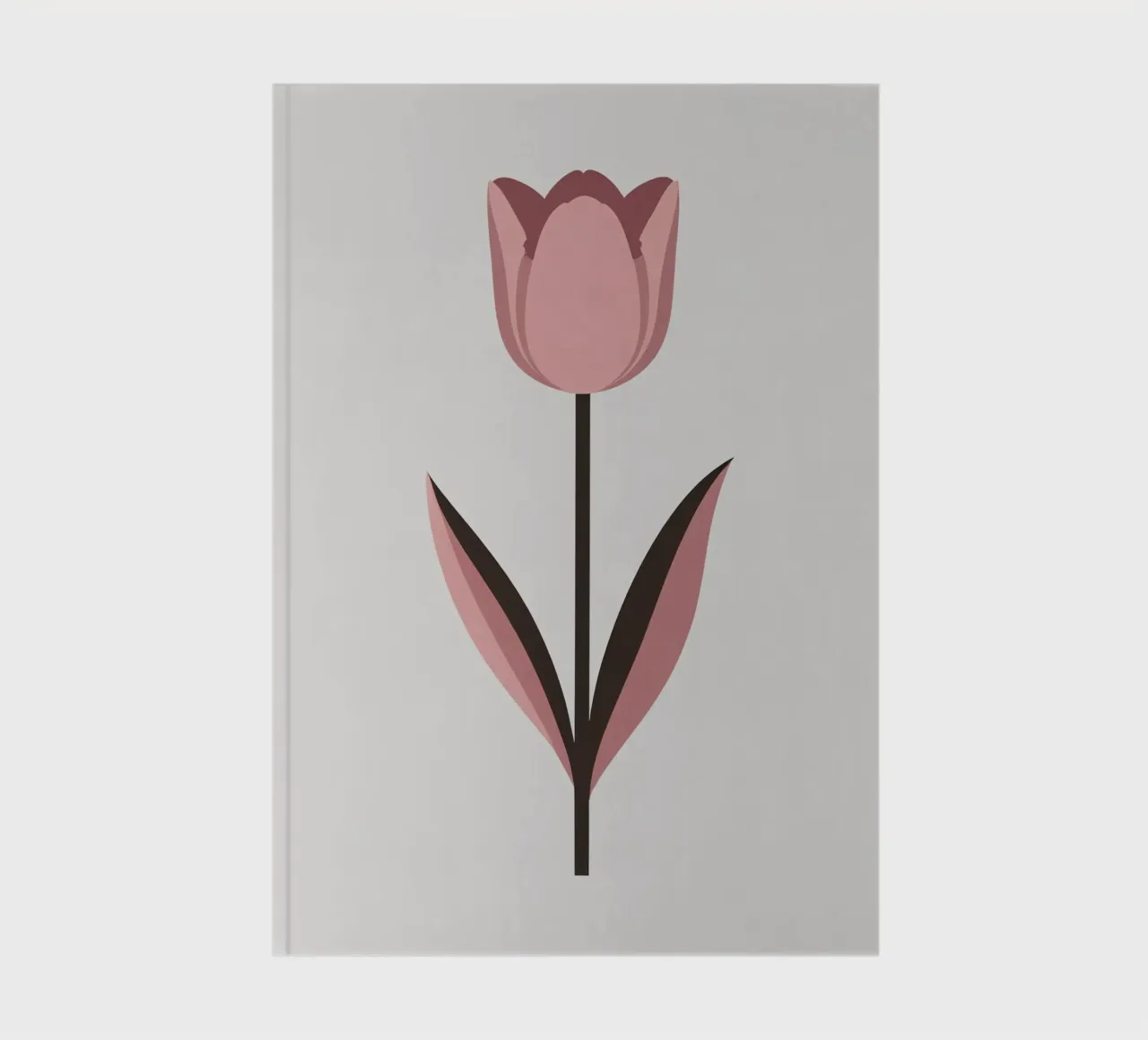 Tulipano semplice diario da Botanical Gallery