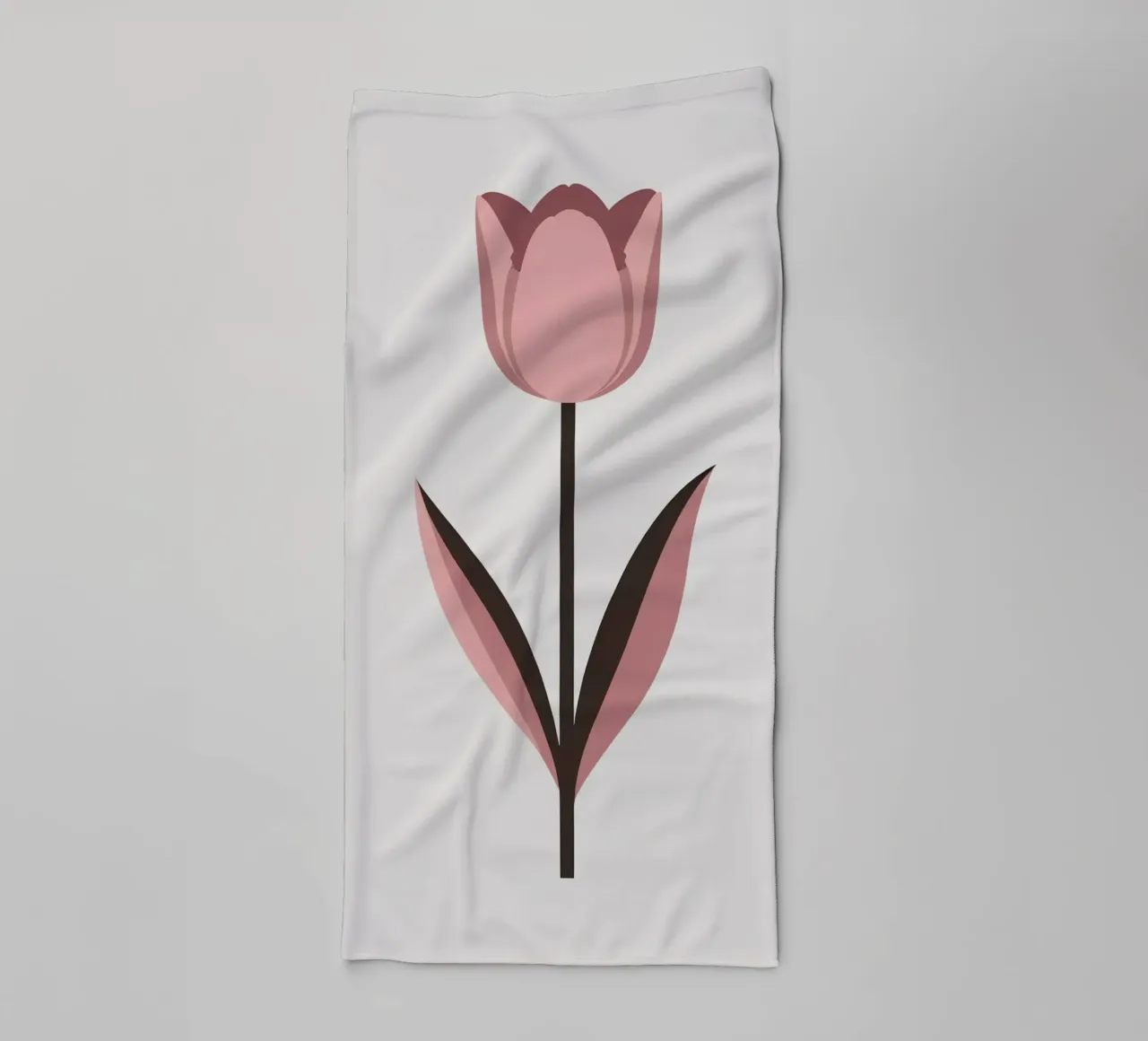 Tulipano semplice asciugamano da bagno da Botanical Gallery