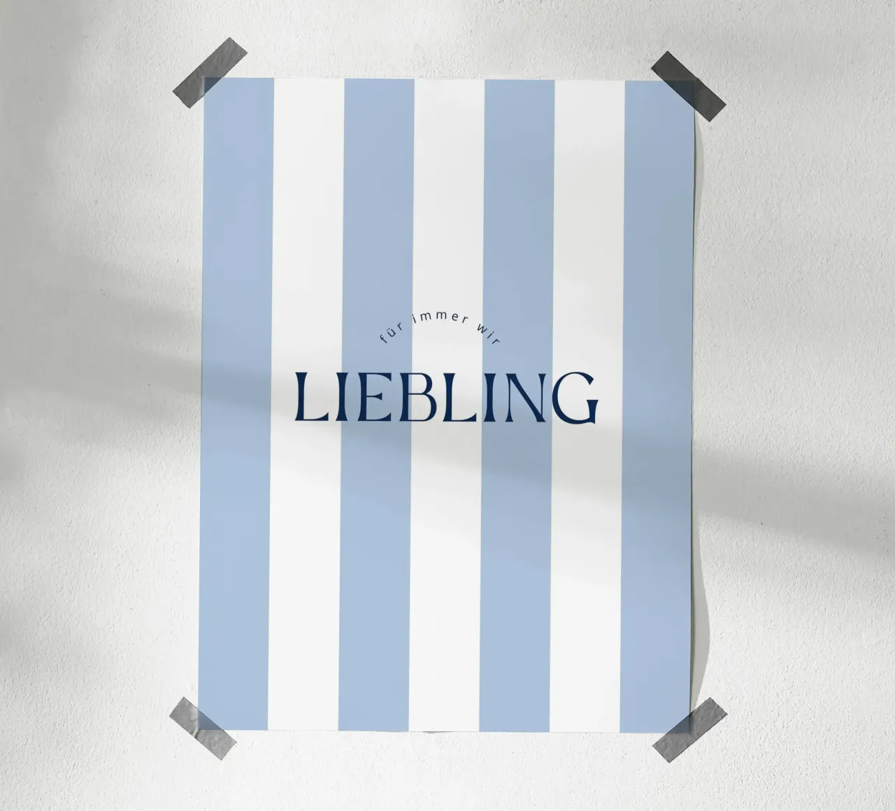 Liebling poster by we line studio - design