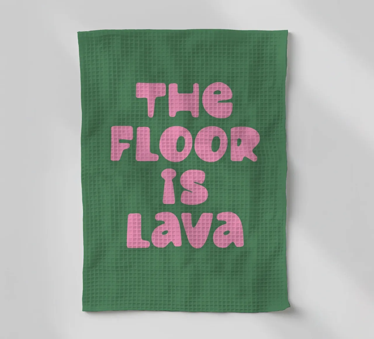 The Floor Is Lava canovaccio da cucina da EverLuvv Studio