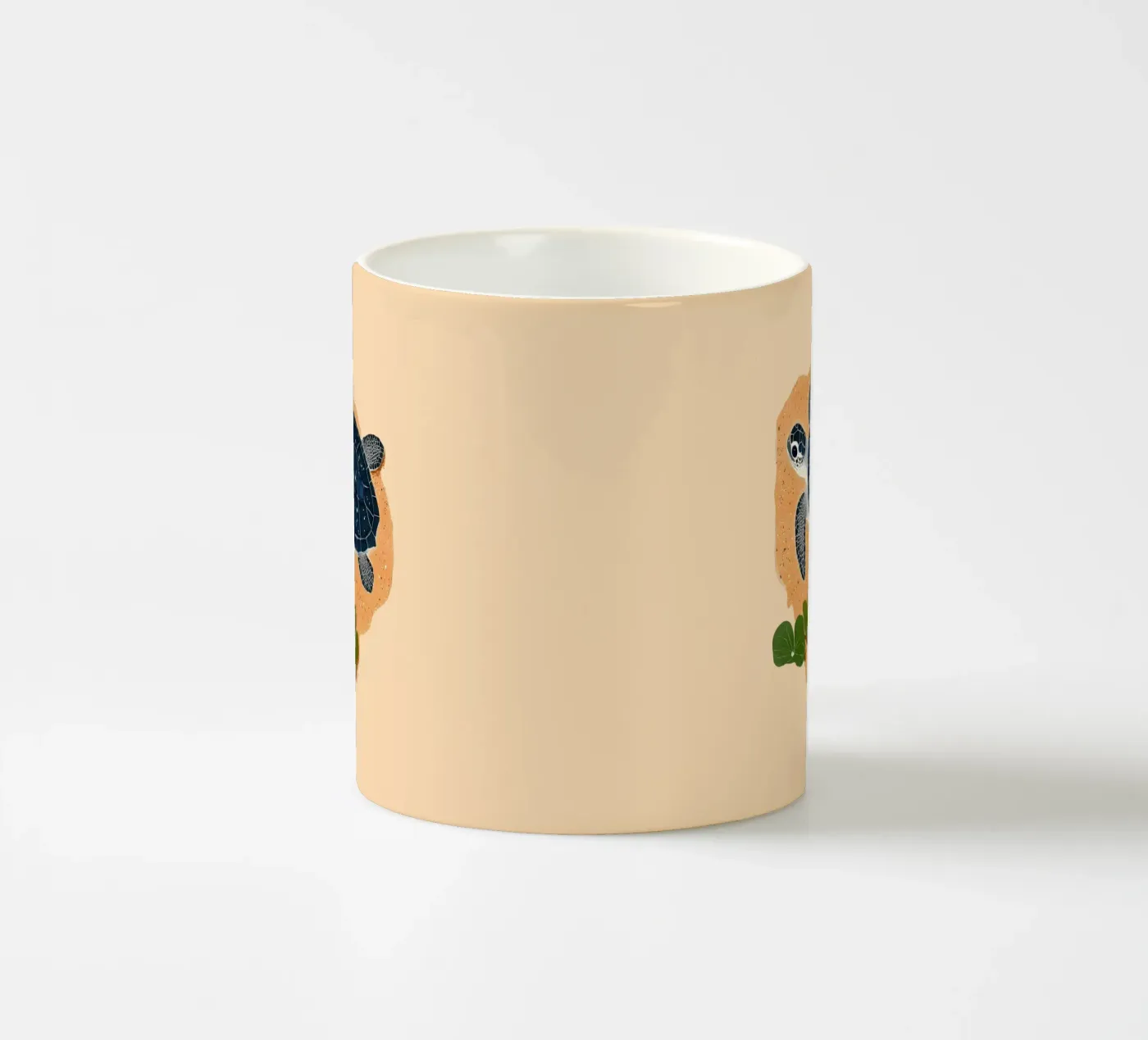 Tartaruga marina tazza in ceramica da Curious Canvas