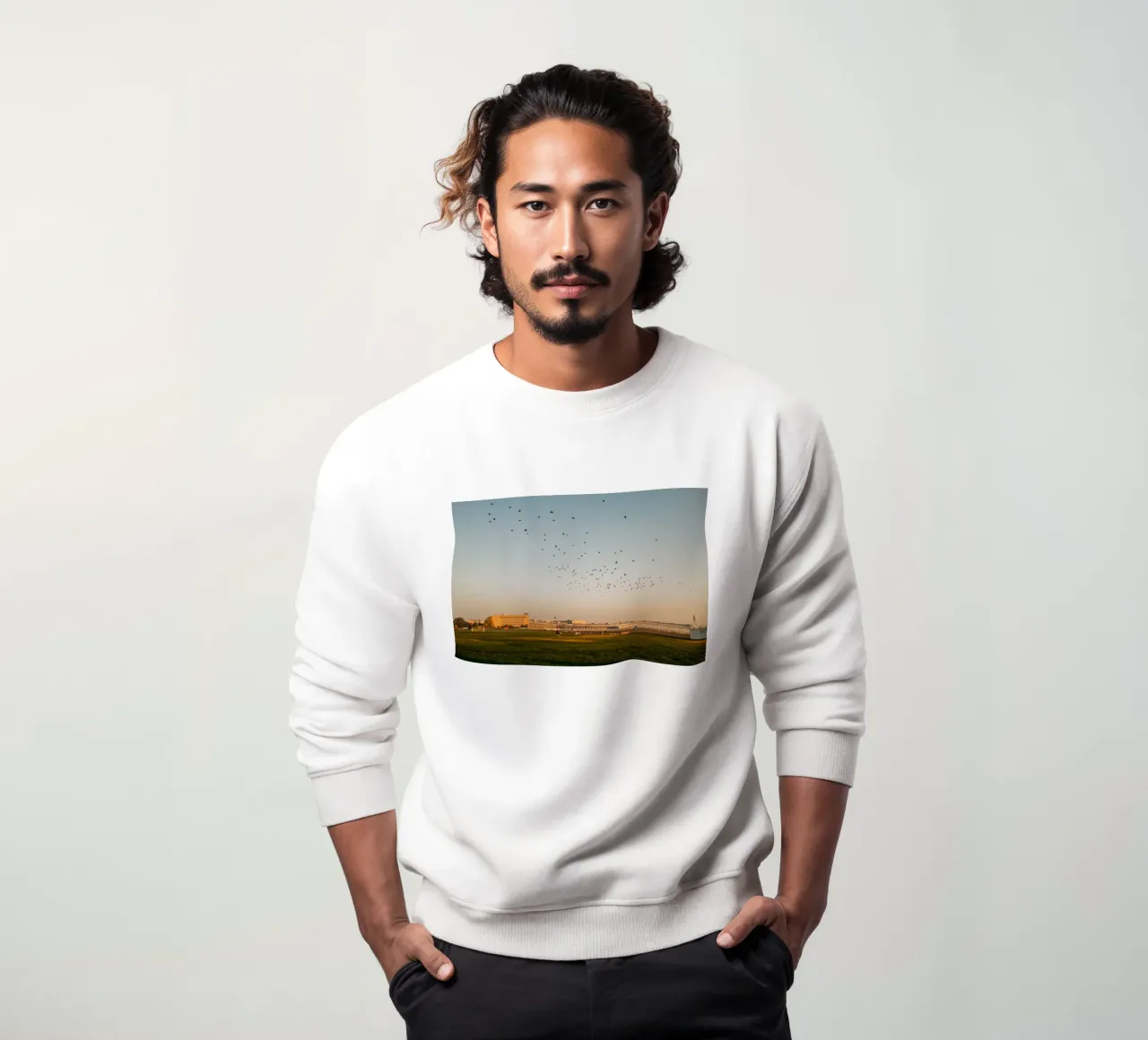 Un matin d'automne à Berlin | Tempelhofer Feld sweat de Bold and Retro