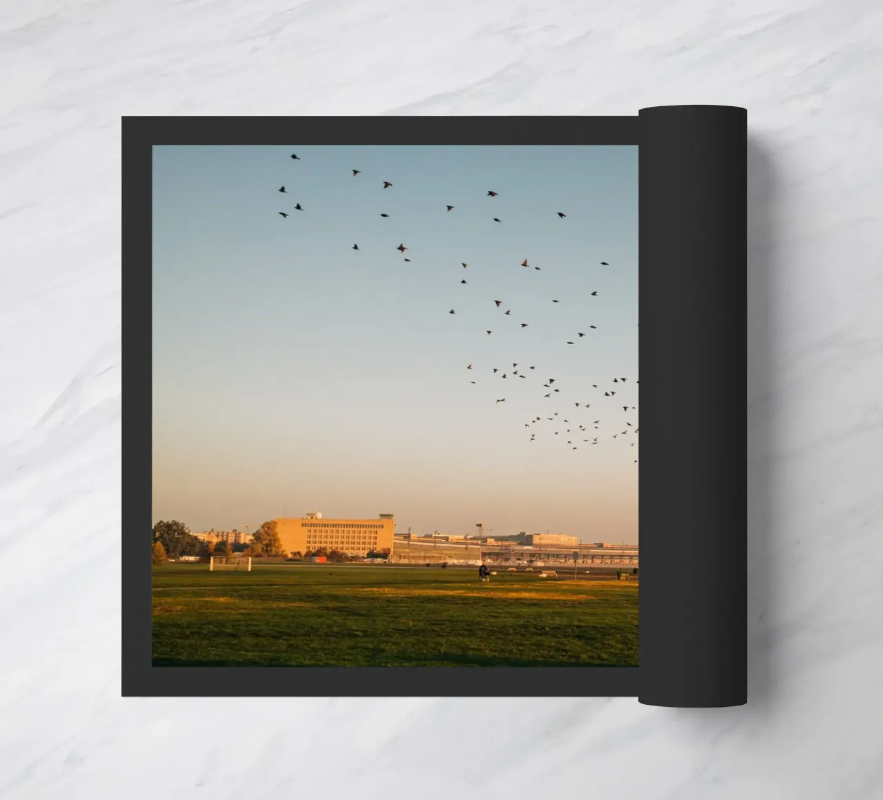 Una mattina d'autunno a Berlino | Tempelhofer Feld zerbino da Bold and Retro