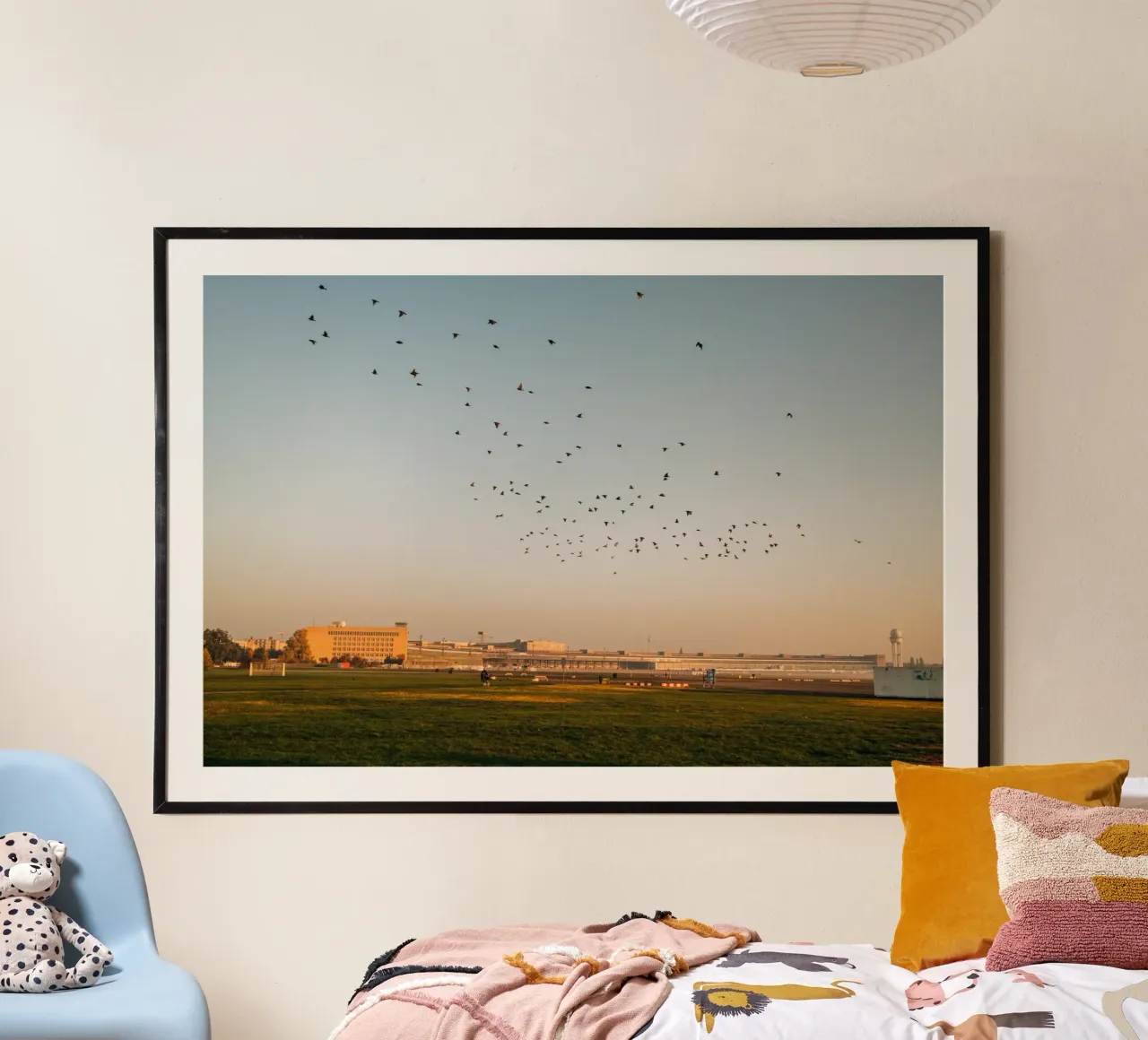 Una mattina d'autunno a Berlino | Tempelhofer Feld carta hahnemühle da Bold and Retro