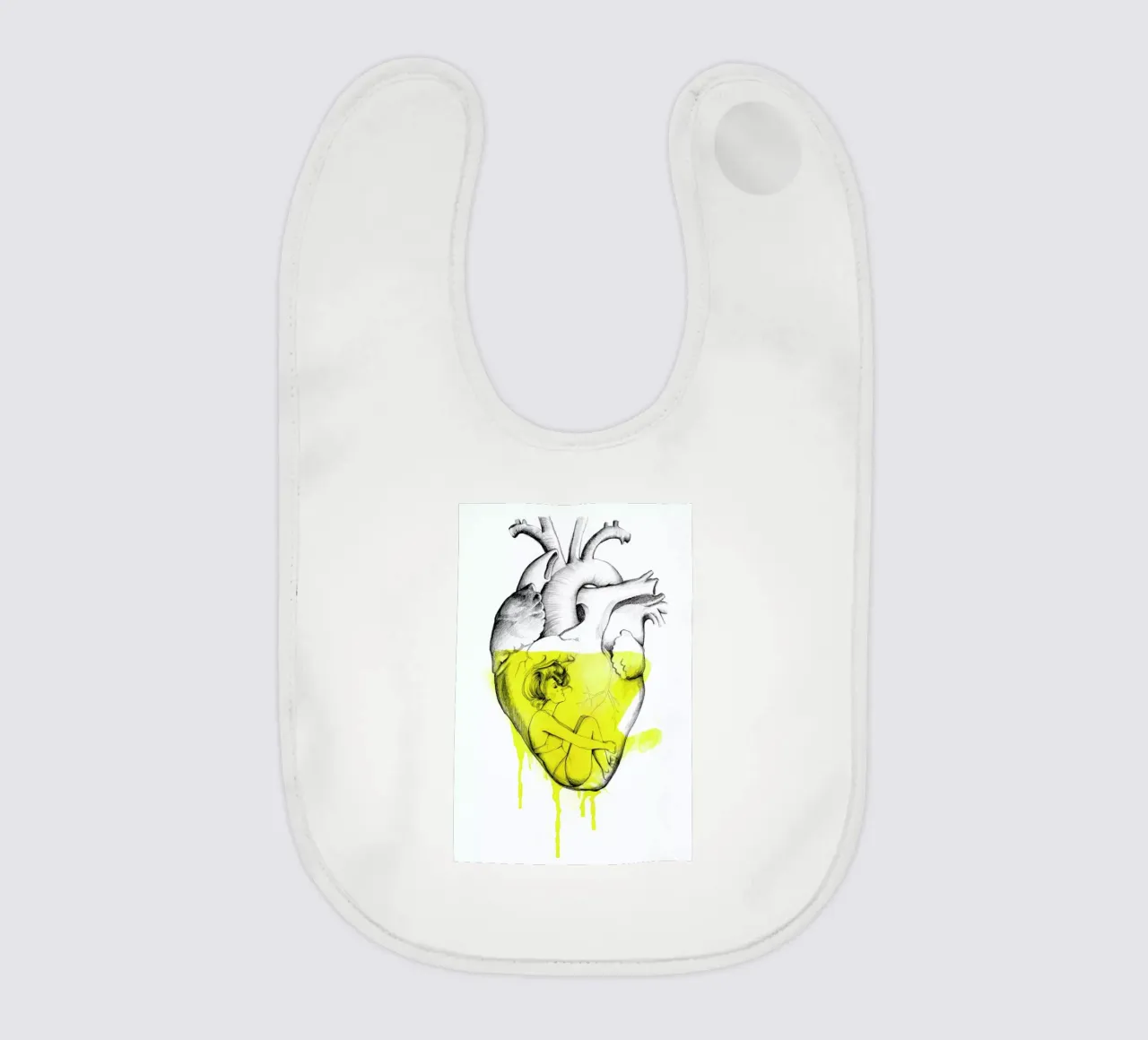 Drowning Babylätzchen von Ina Stanimirova