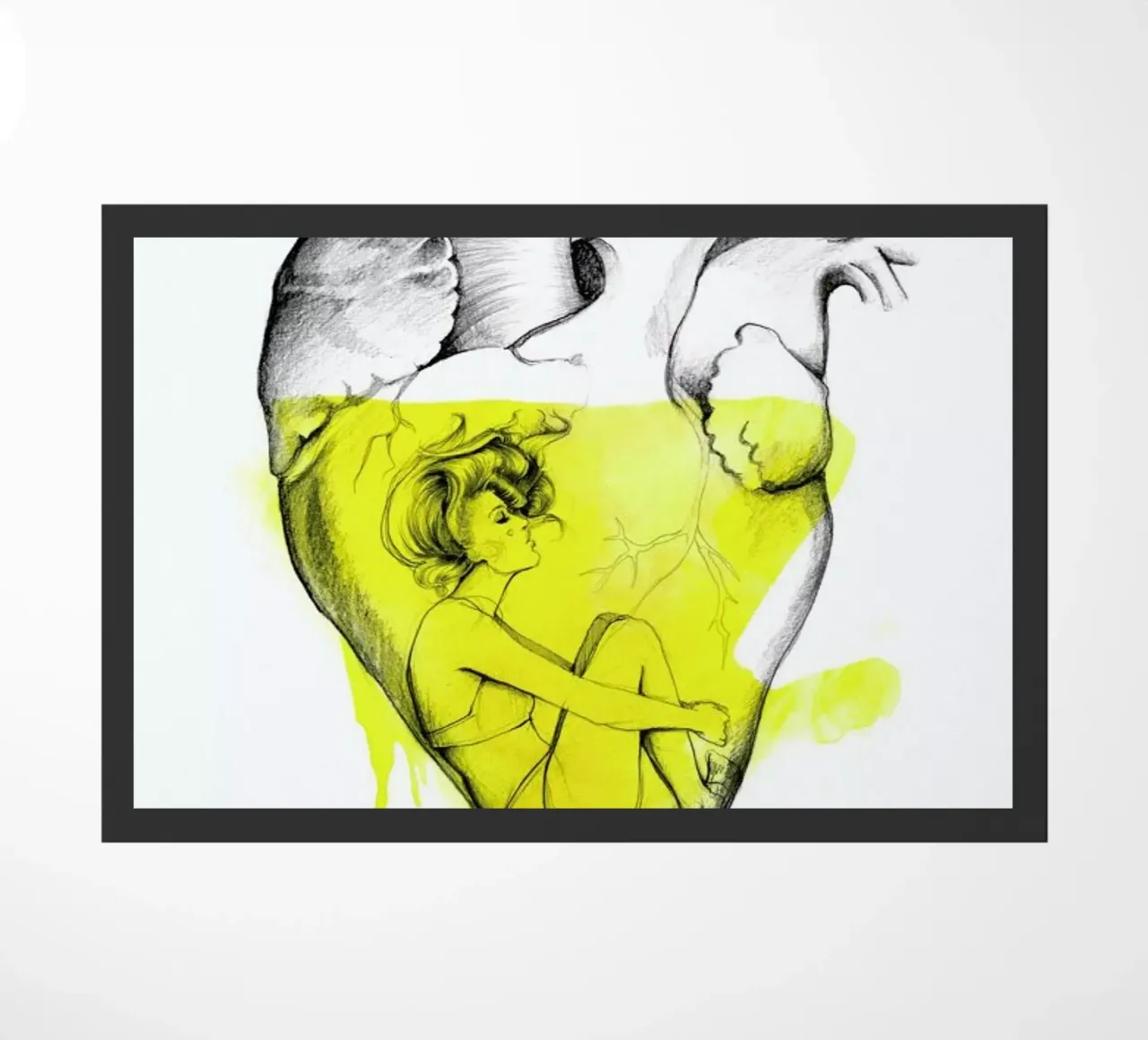 Drowning deurmat van Ina Stanimirova