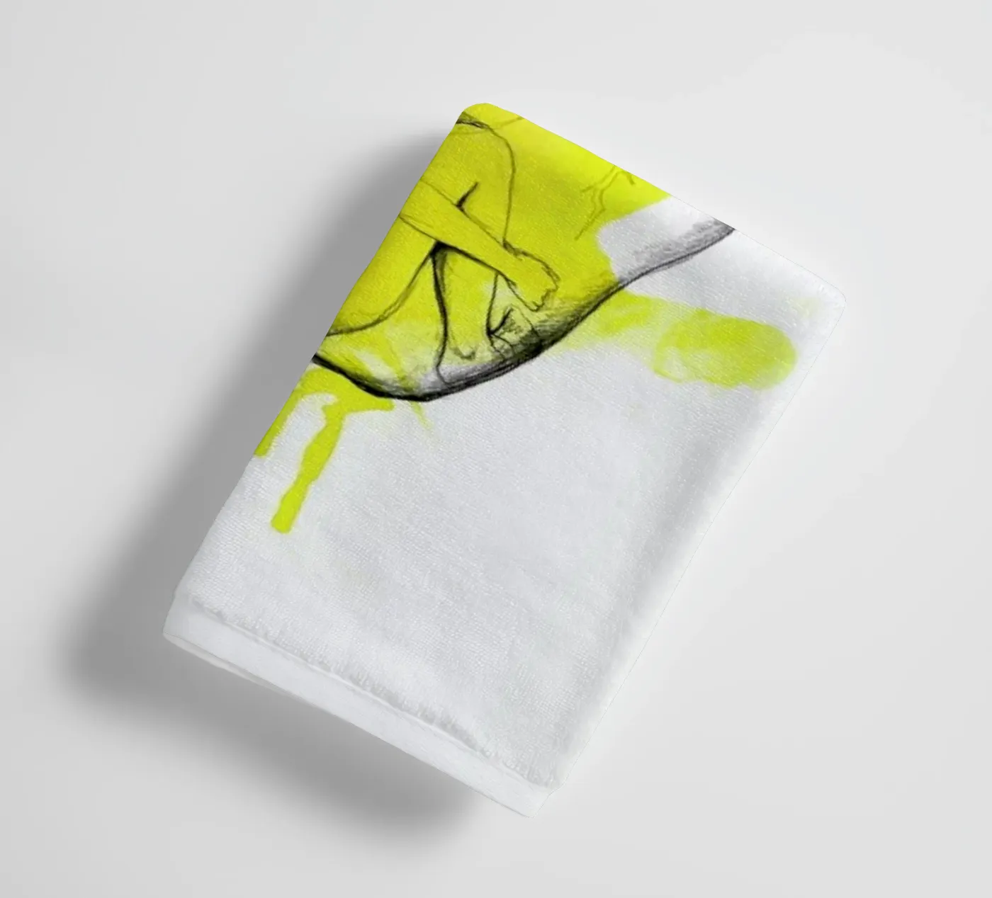 Drowning towel by Ina Stanimirova