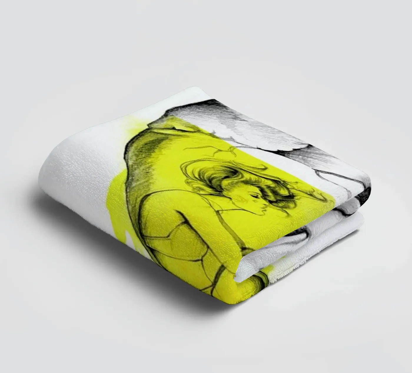 Drowning towel by Ina Stanimirova