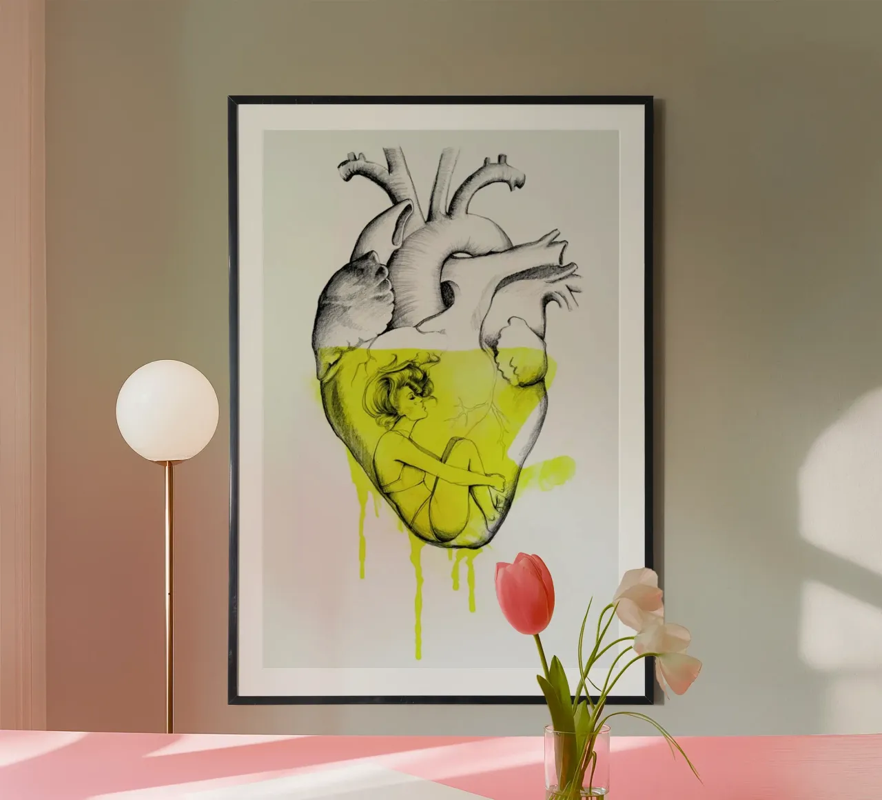 Drowning poster de Ina Stanimirova