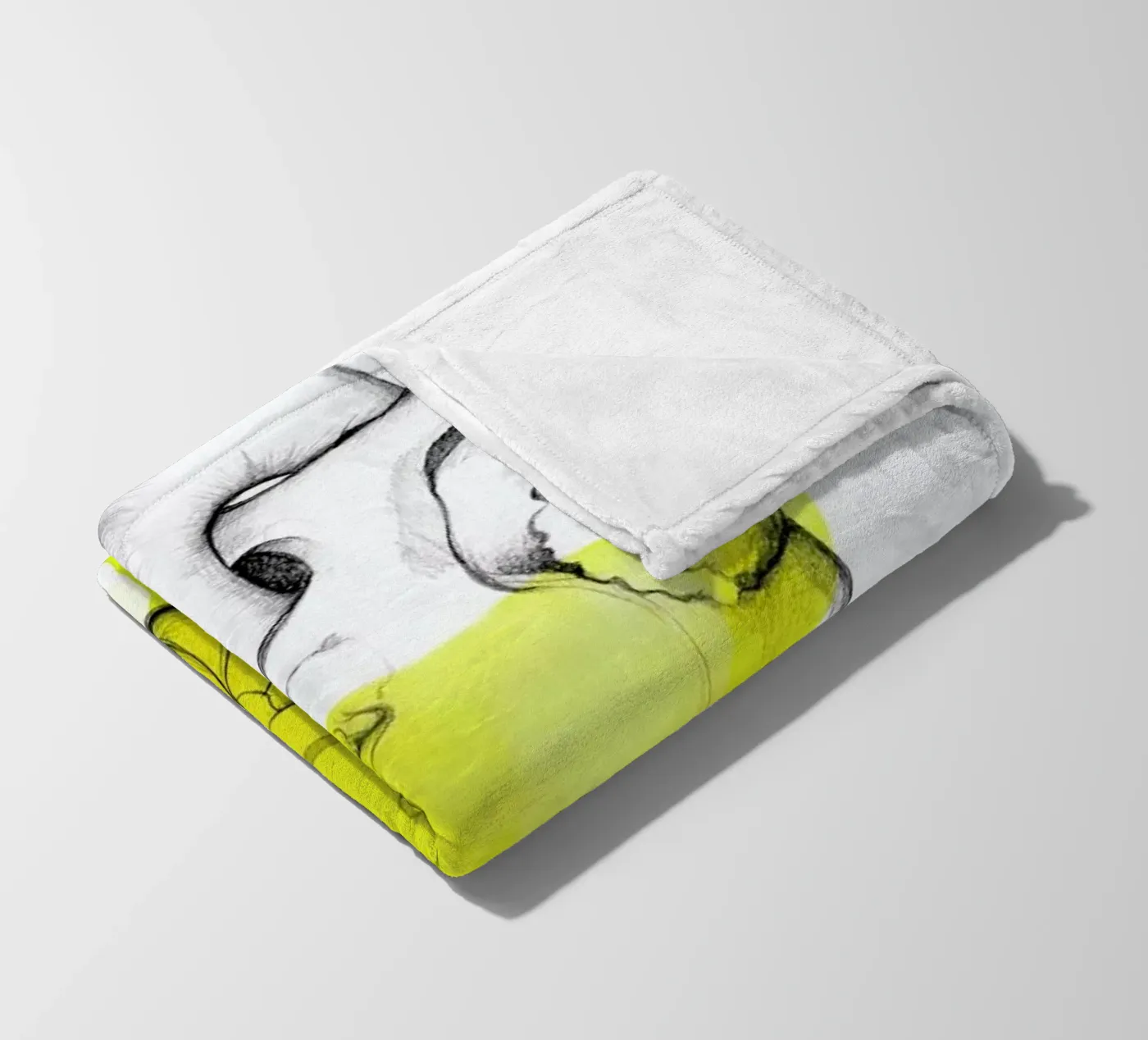 Drowning Fleecedecke von Ina Stanimirova