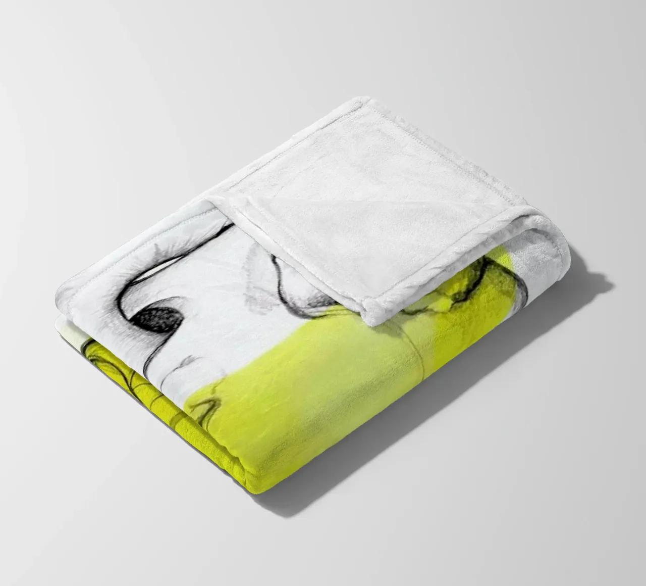 Drowning Fleecedecke von Ina Stanimirova