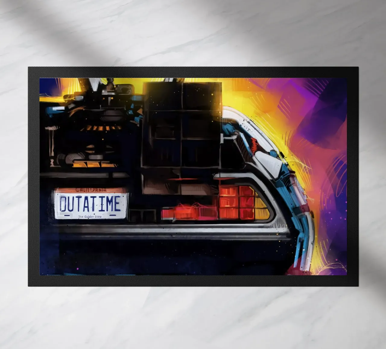Back To The Future Delorean zerbino da nabakumov