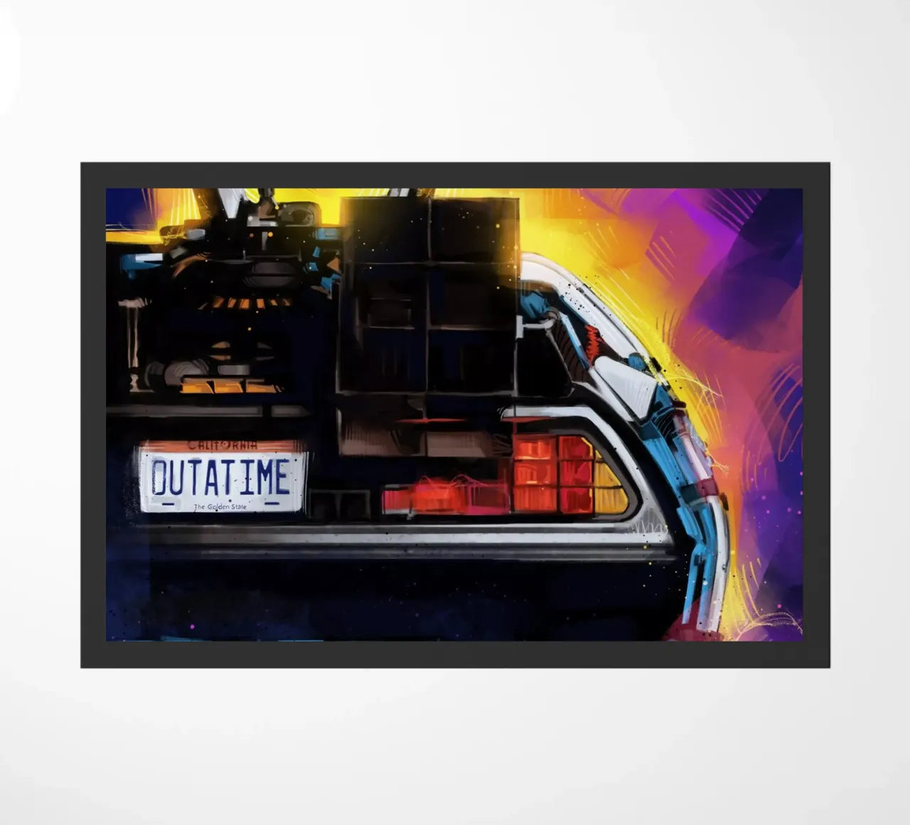 Back To The Future Delorean zerbino da nabakumov