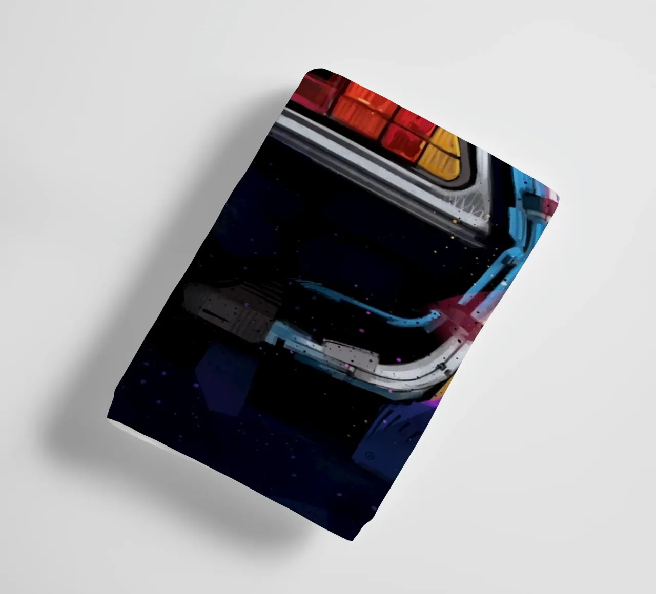 Back To The Future Delorean badhanddoek van nabakumov
