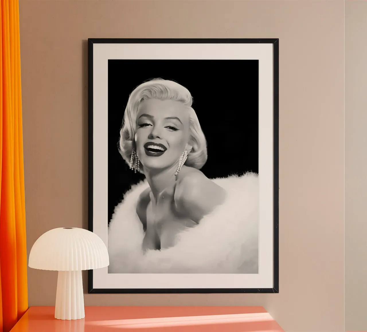 Marilyn Monroe poster da Digital Street art