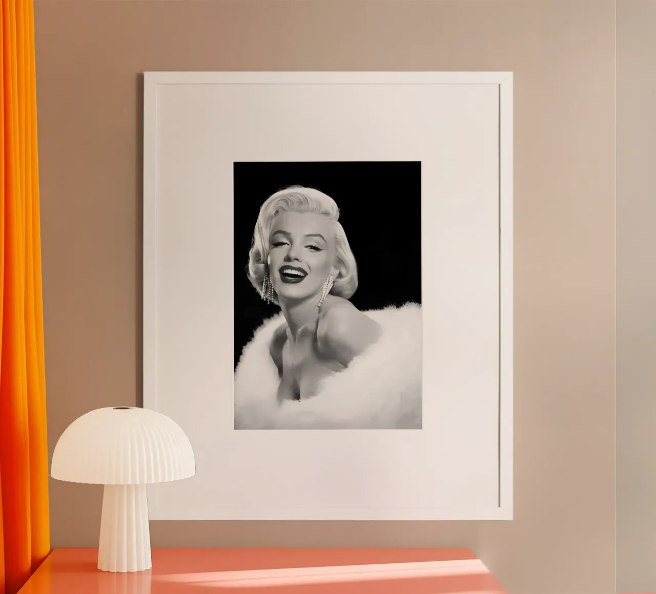 Marilyn Monroe poster da Digital Street art