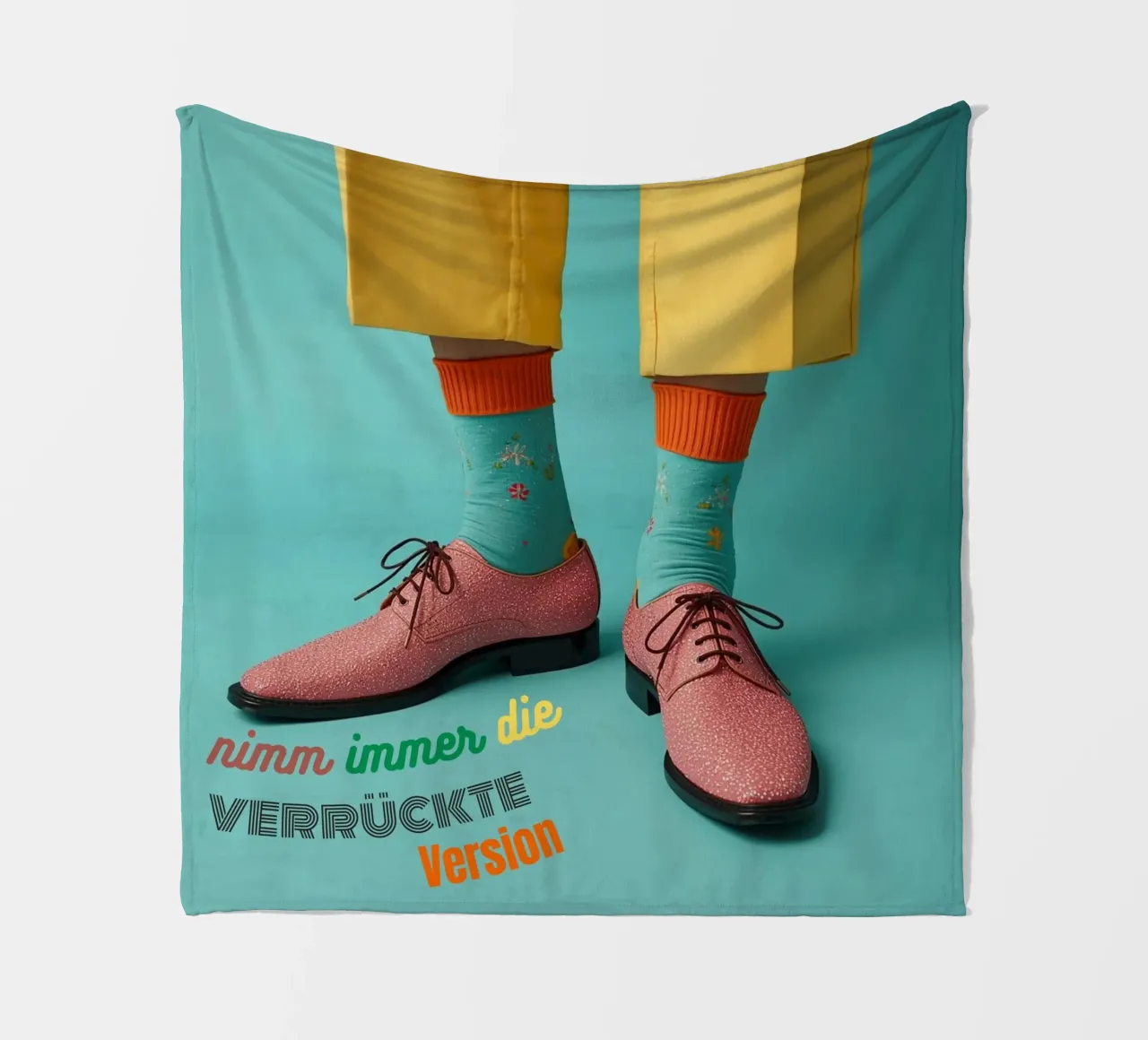 verrückte version Fleecedecke von fummelhummel