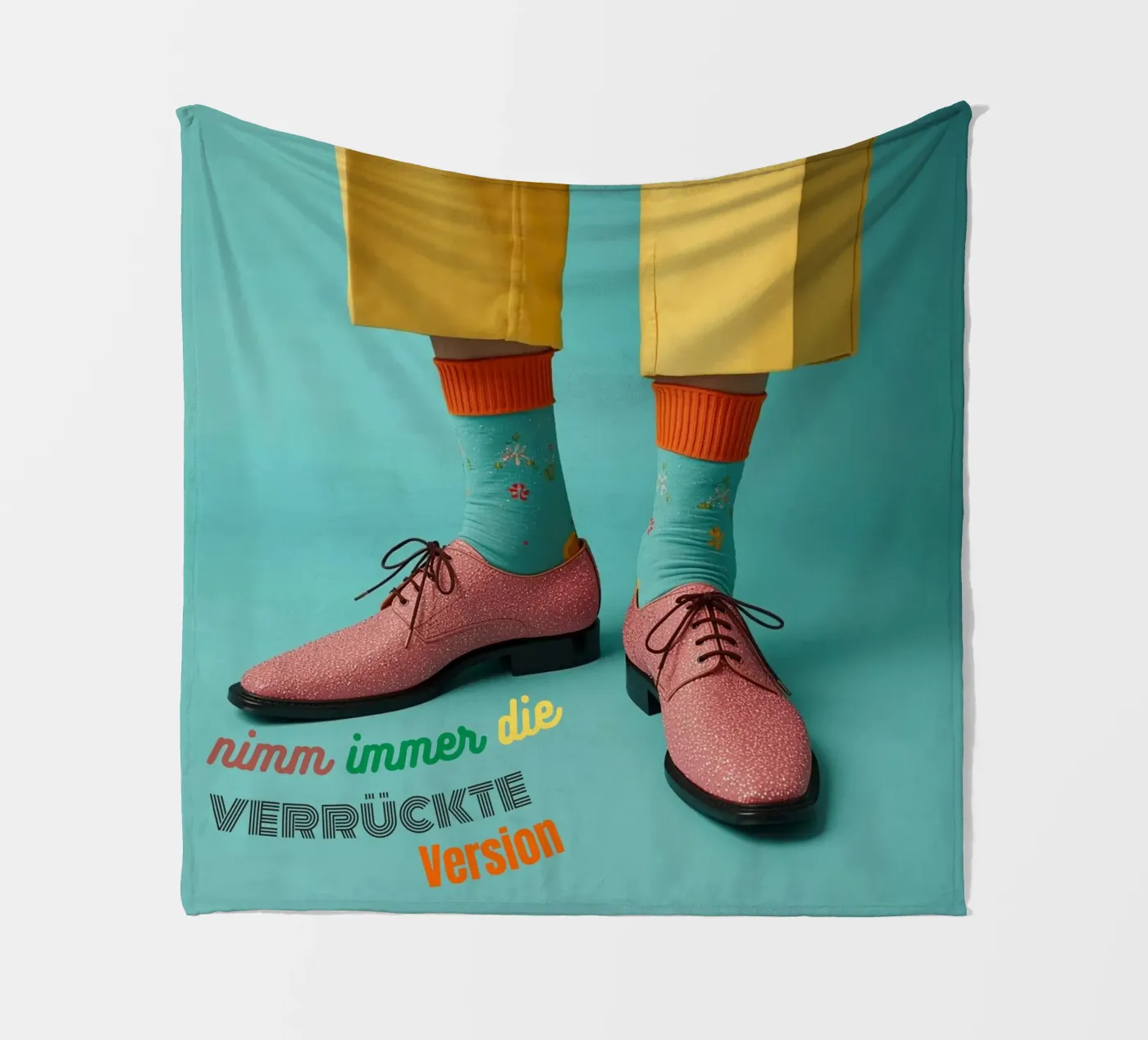 verrückte version Fleecedecke von fummelhummel