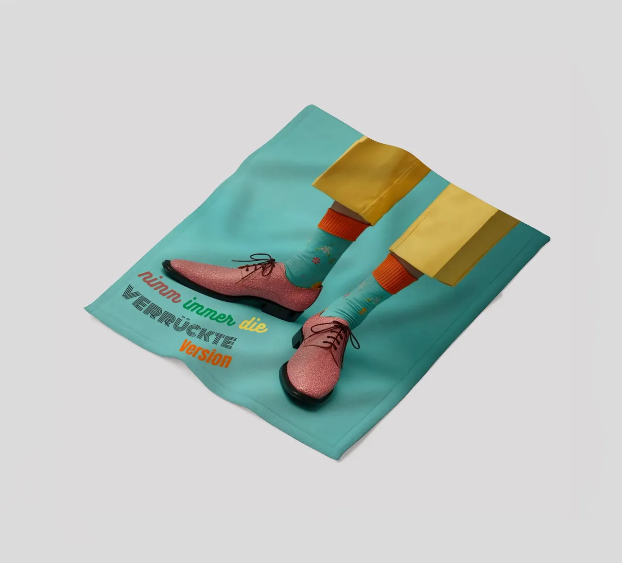 verrückte version Fleecedecke von fummelhummel