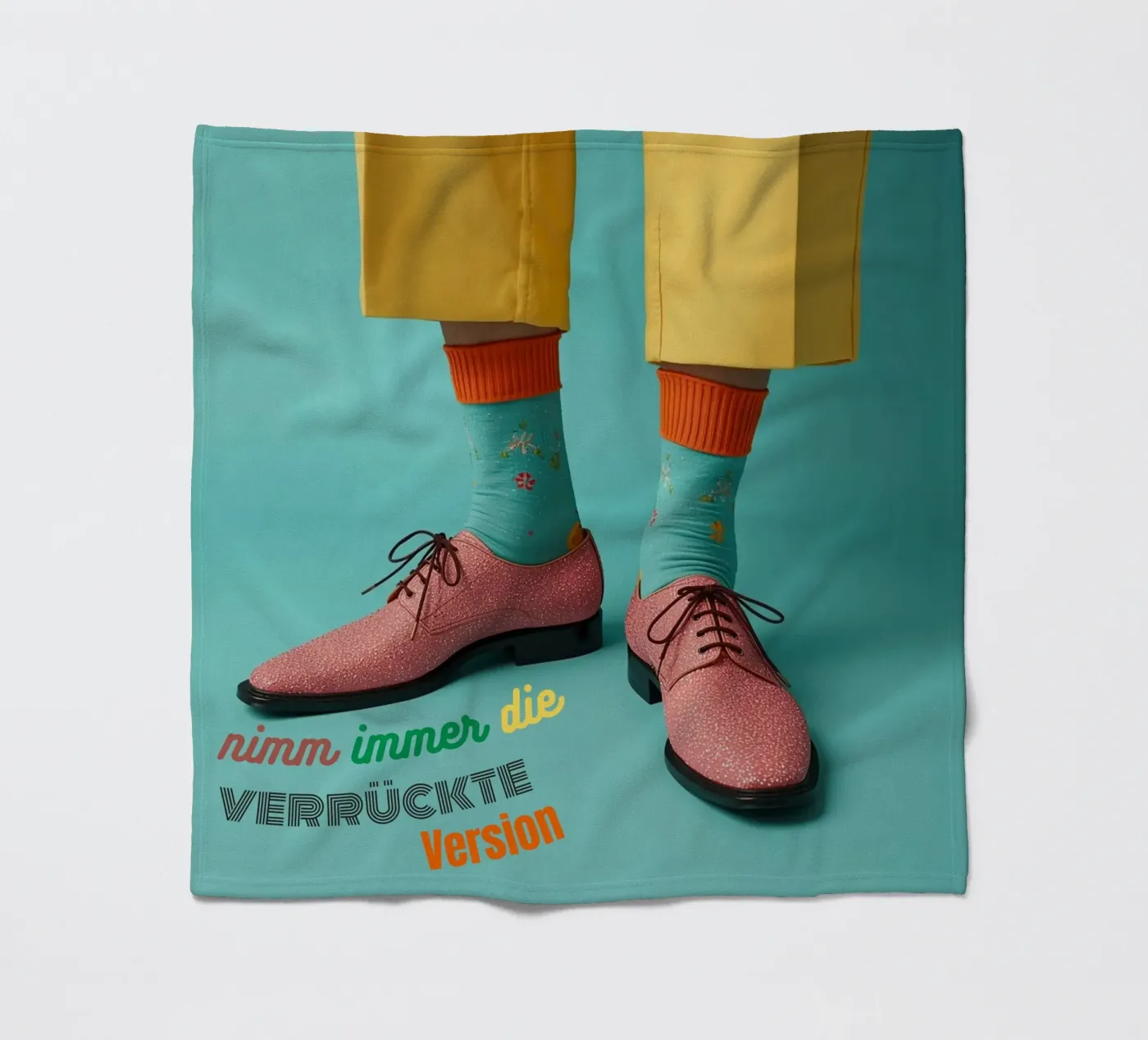 verrückte version Fleecedecke von fummelhummel