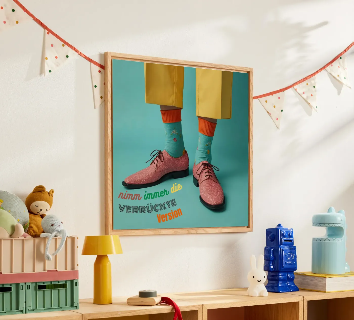 verrückte version Acryl-Glas von fummelhummel