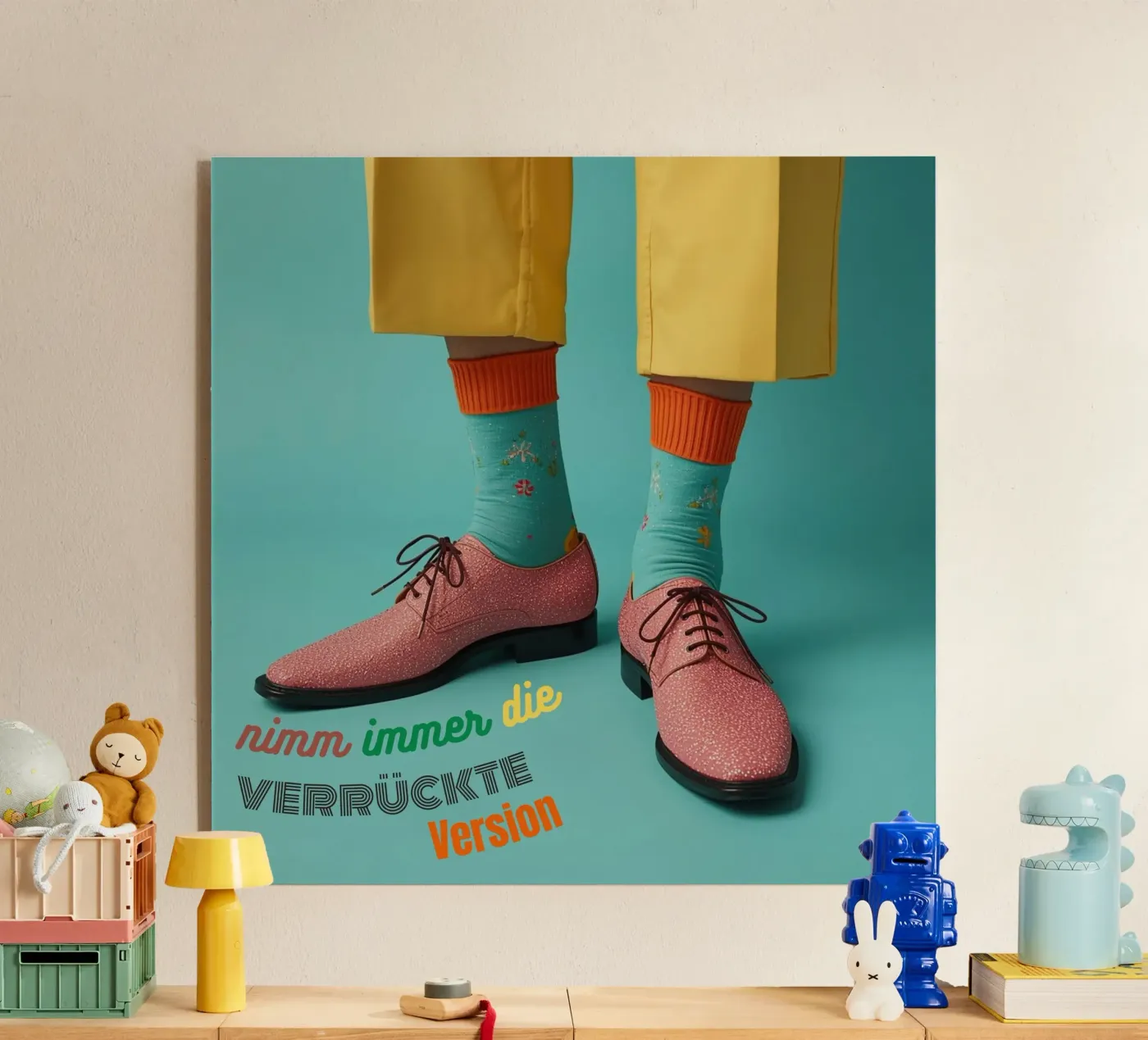 verrückte version Acryl-Glas von fummelhummel