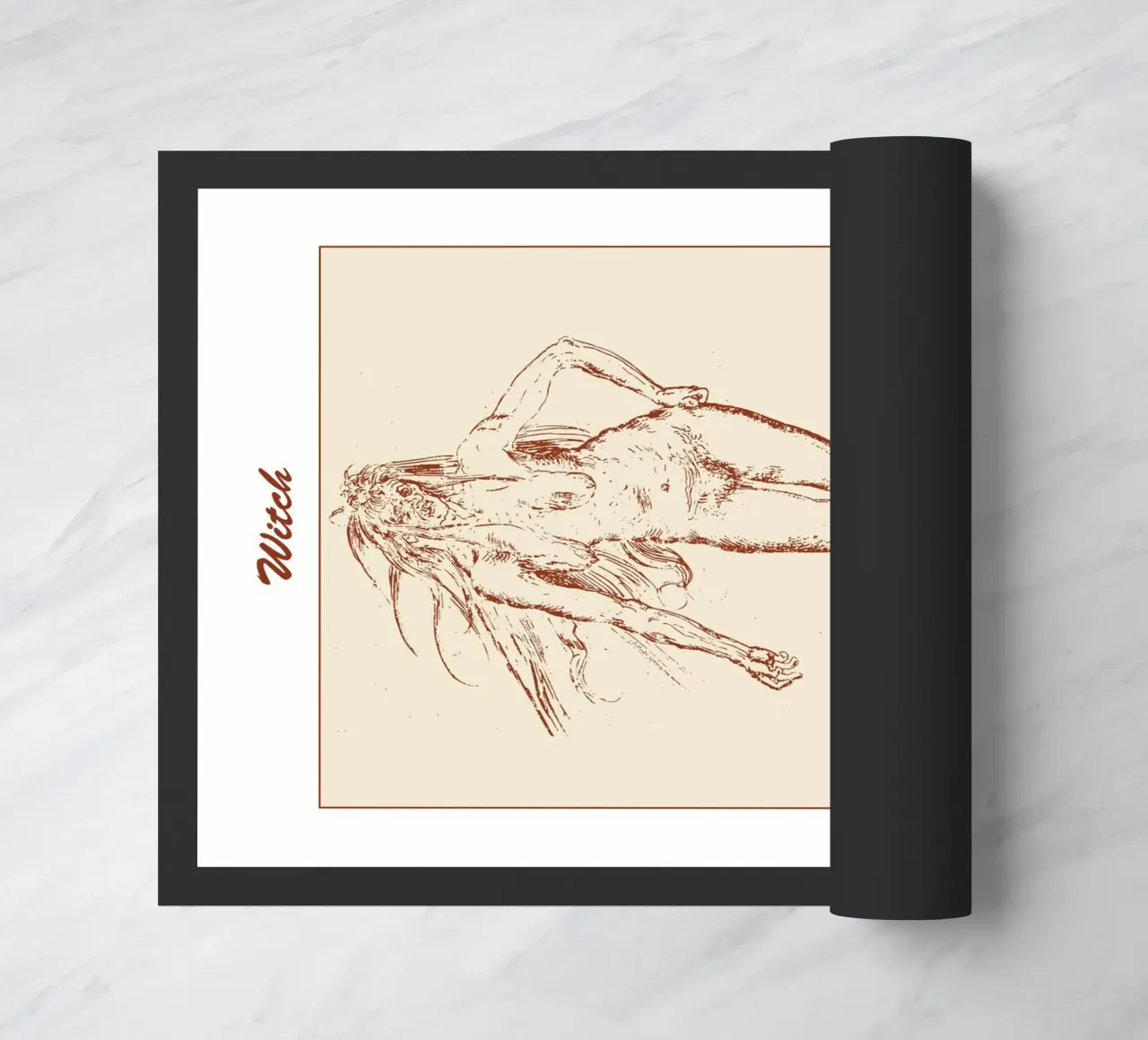 Witch doormat by Doa Project