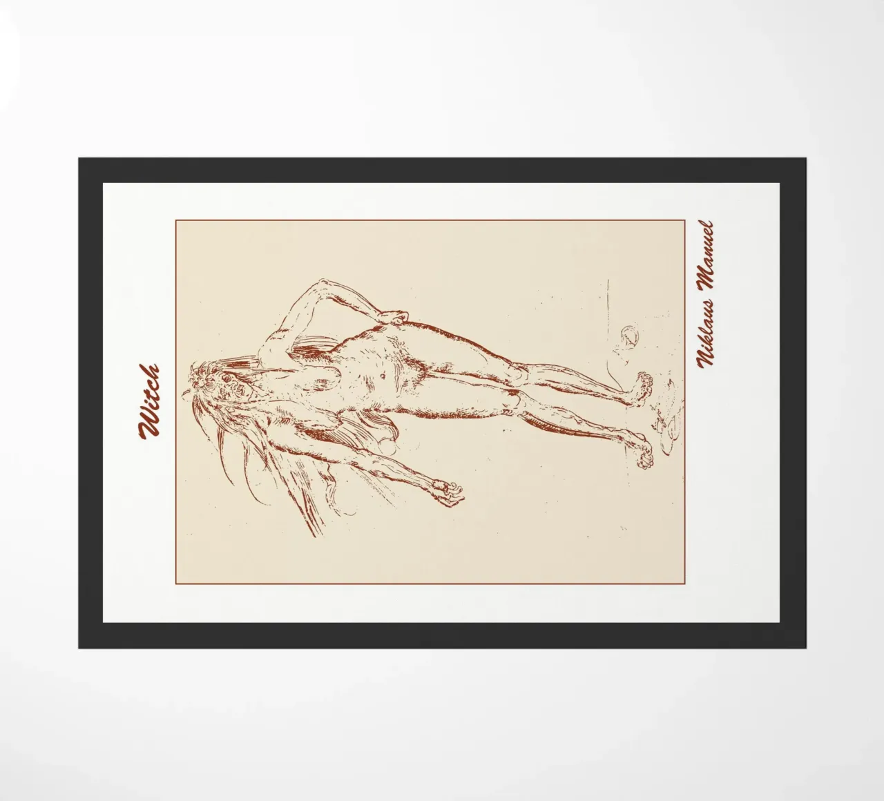 Witch doormat by Doa Project