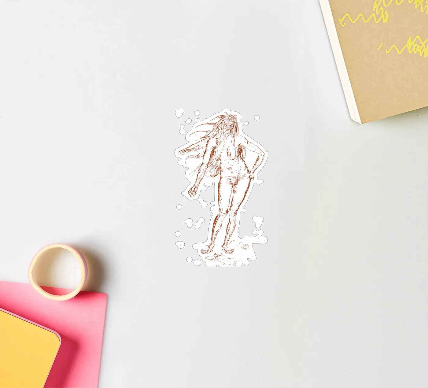 Witch sticker by Doa Project