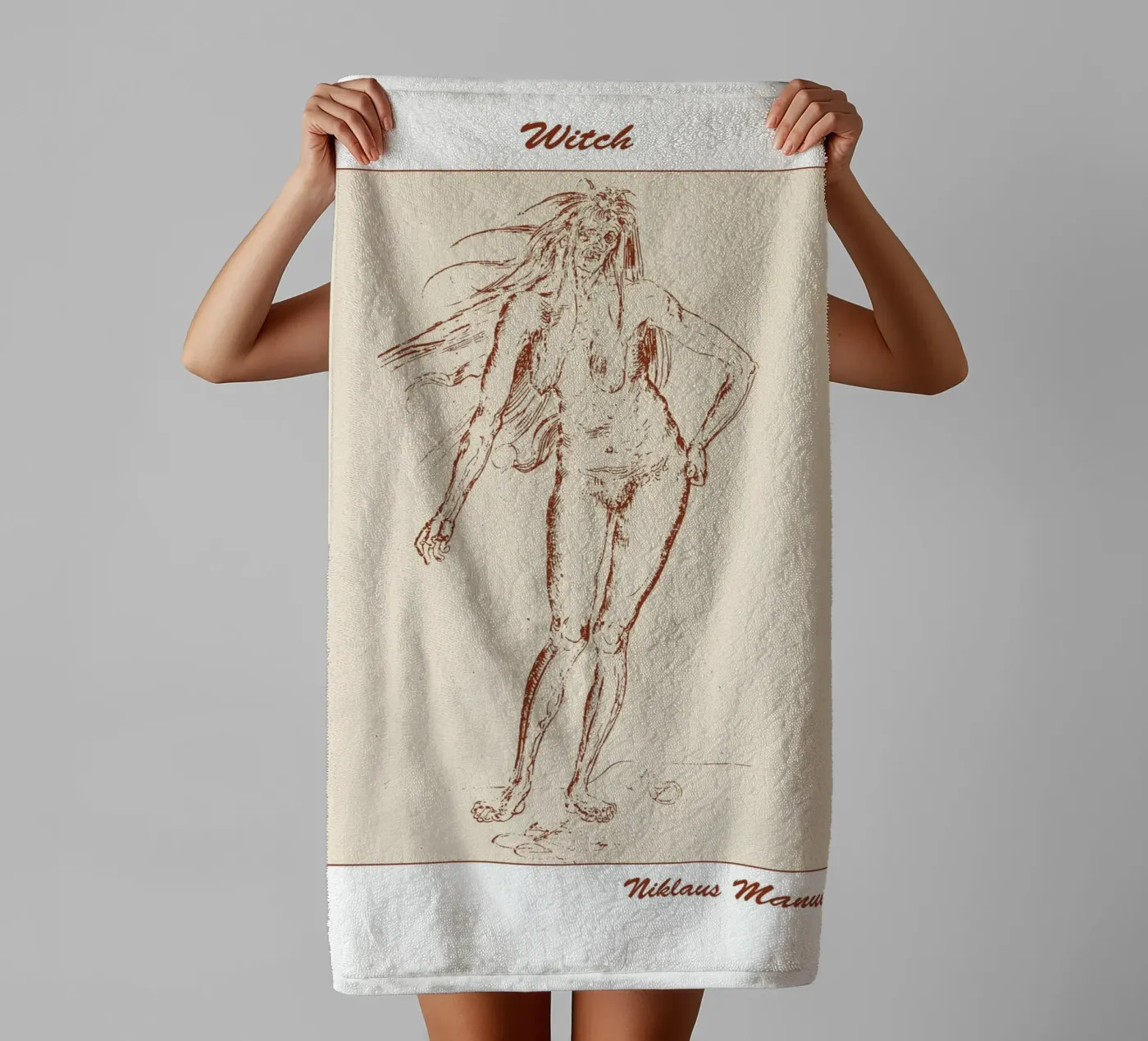 Witch towel by Doa Project