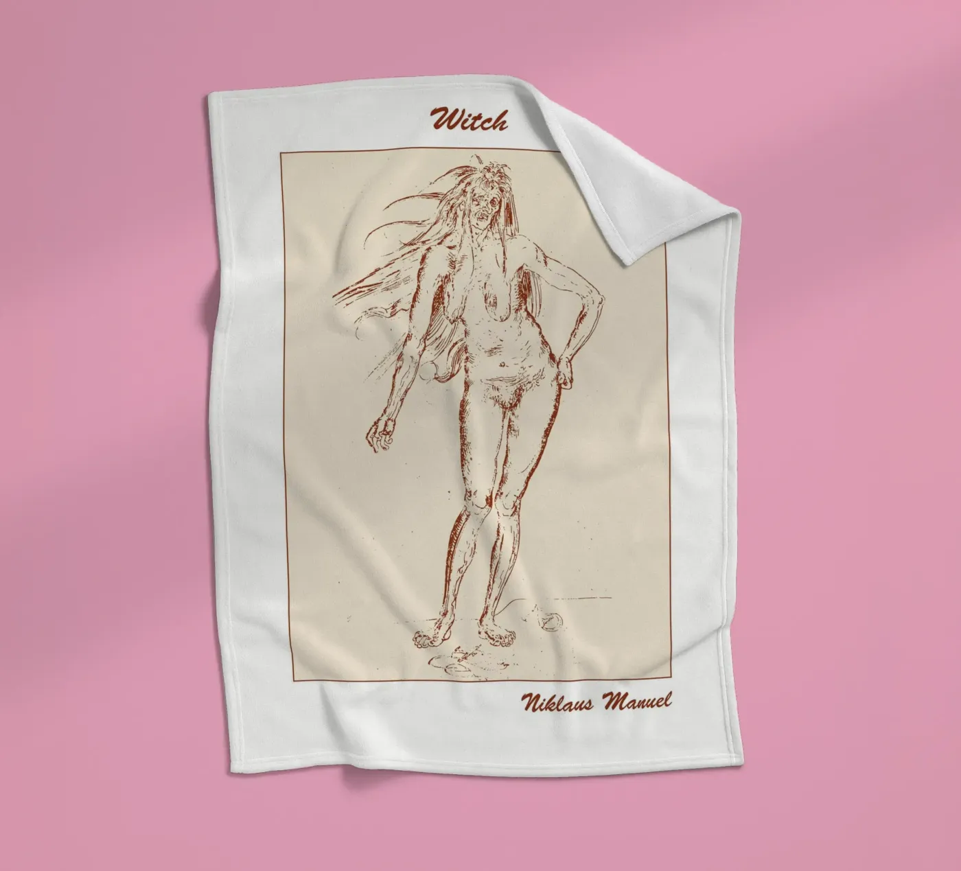 Strega coperta in pile da Doa Project