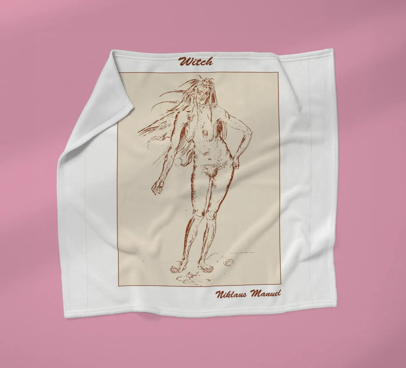 Strega coperta in pile da Doa Project