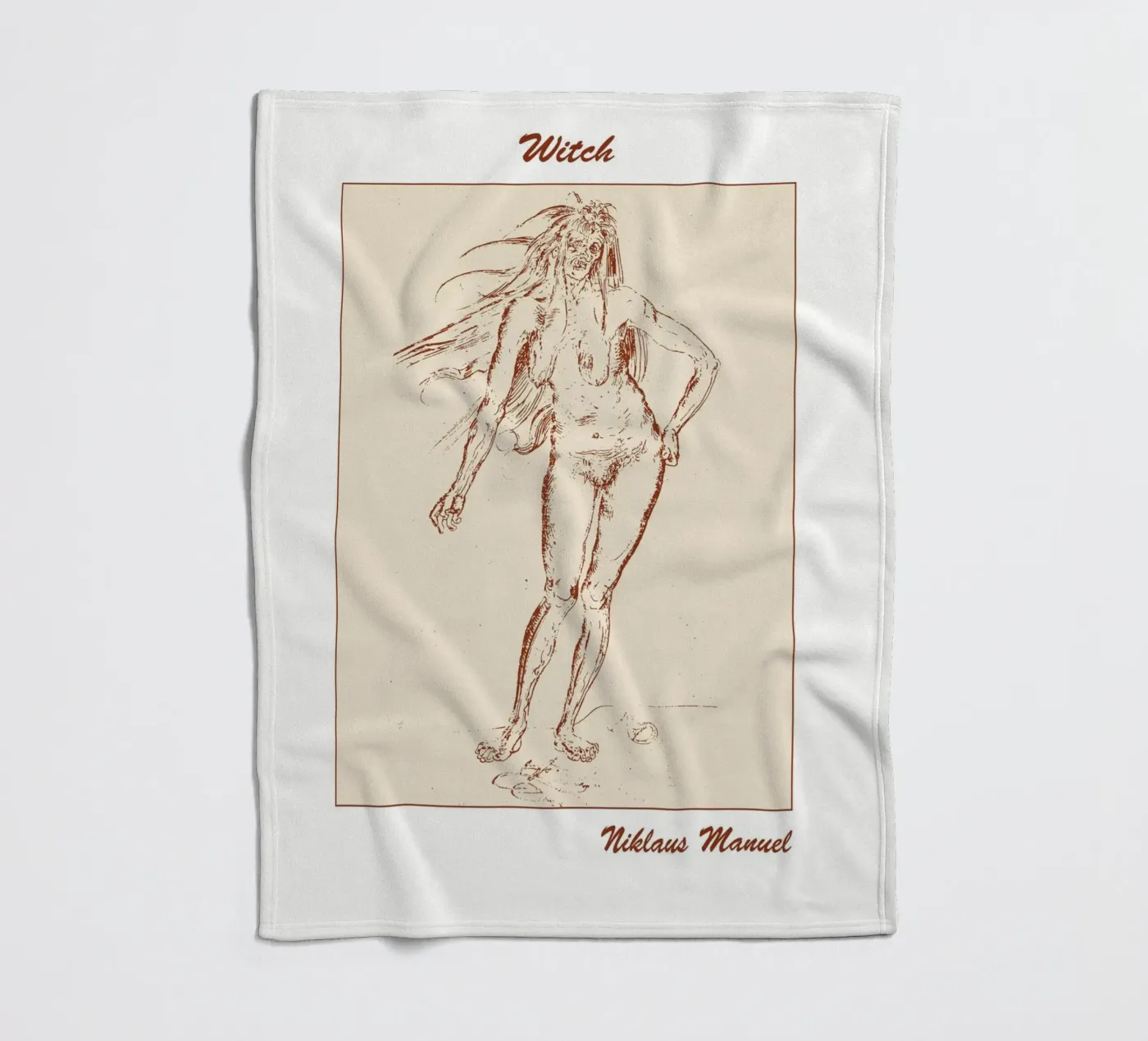 Strega coperta in pile da Doa Project