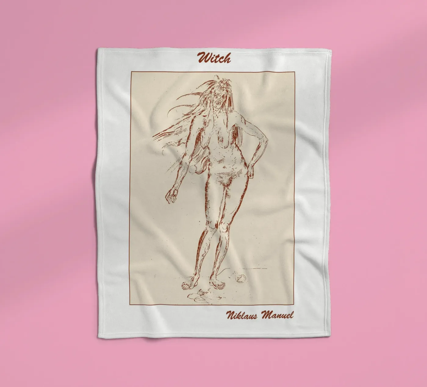 Strega coperta in pile da Doa Project