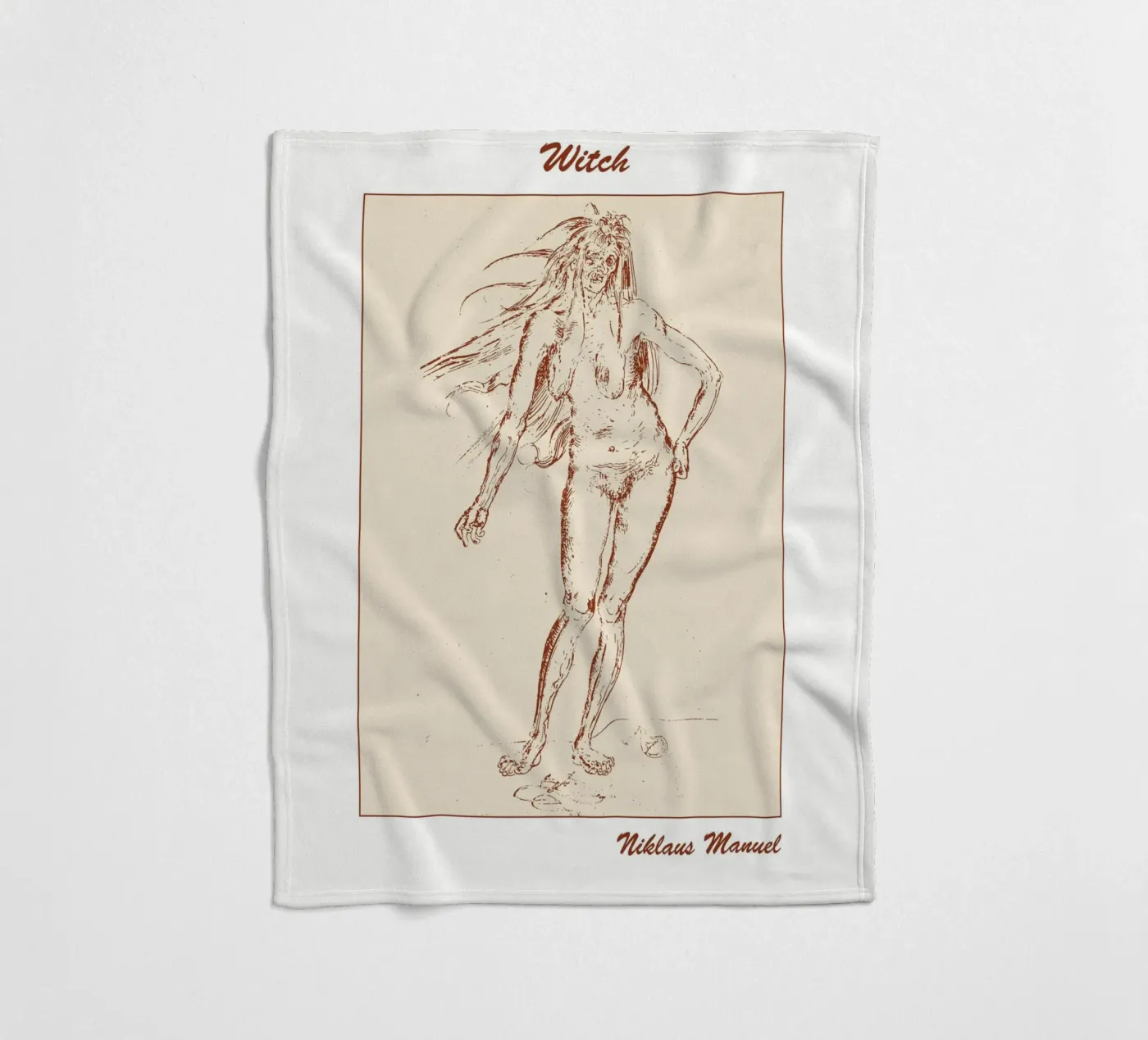 Strega coperta in pile da Doa Project