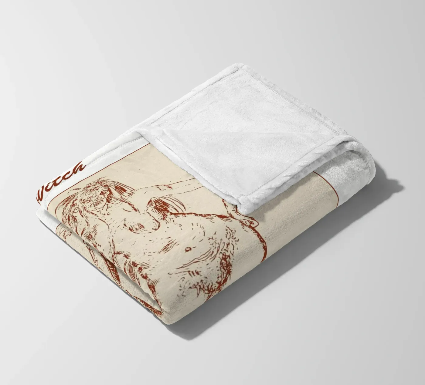 Strega coperta in pile da Doa Project