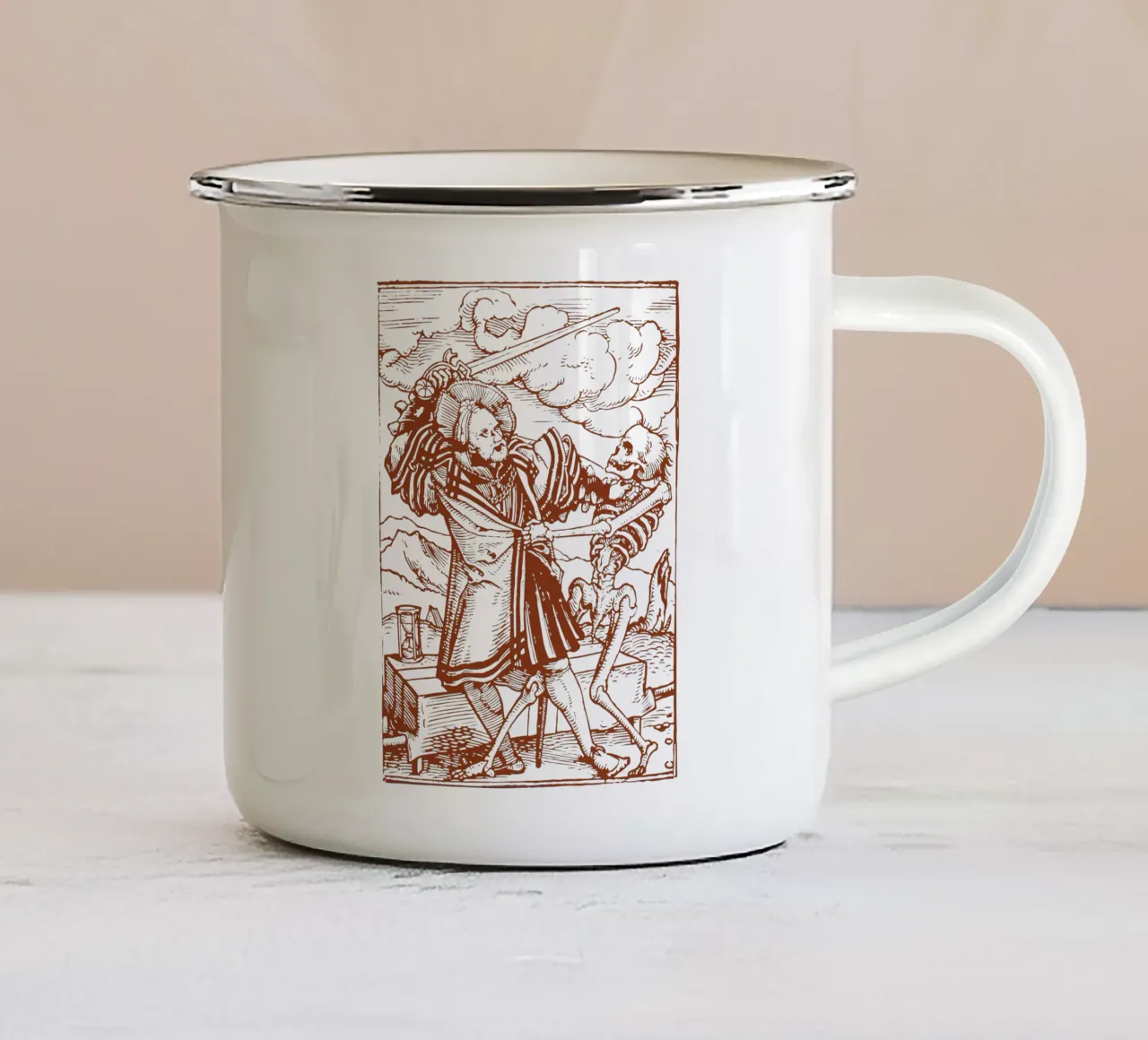Il Nobile tazza in smalto da Doa Project