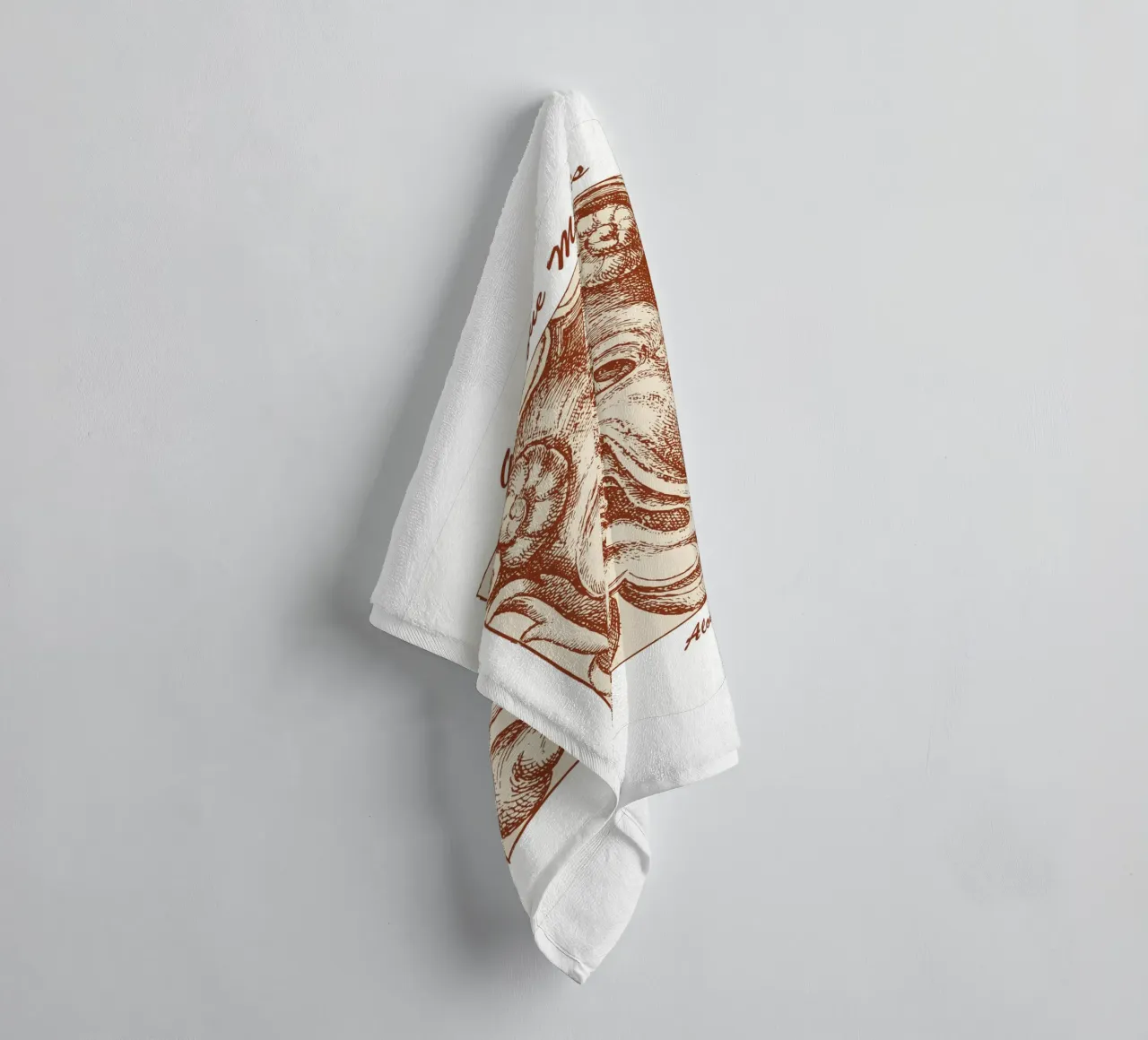 Maschere grottesche asciugamano da bagno da Doa Project