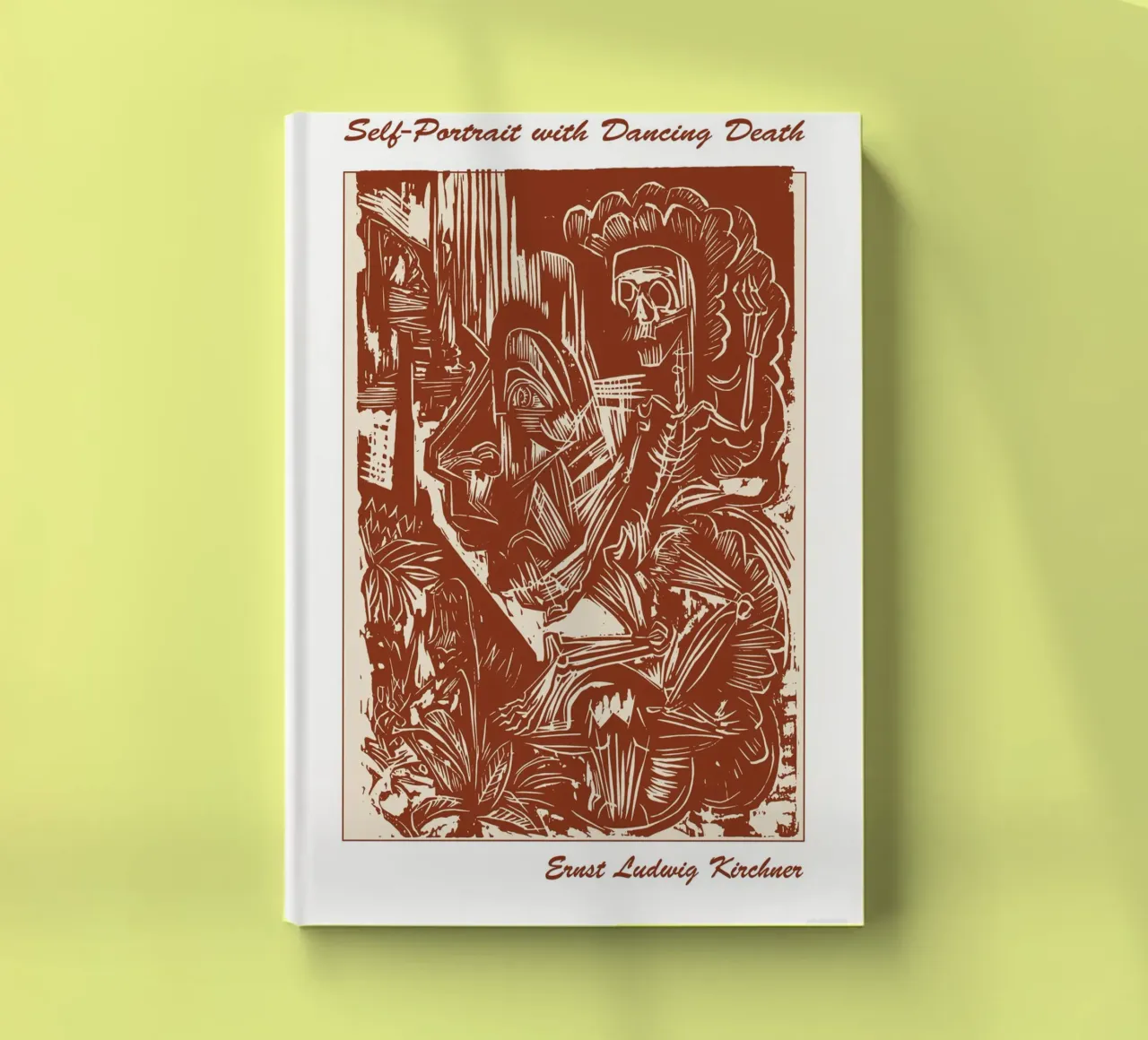 Self Portrait with Dancing Death notebook by Doa Project