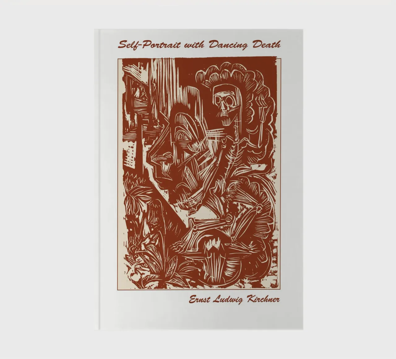 Self Portrait with Dancing Death notebook by Doa Project