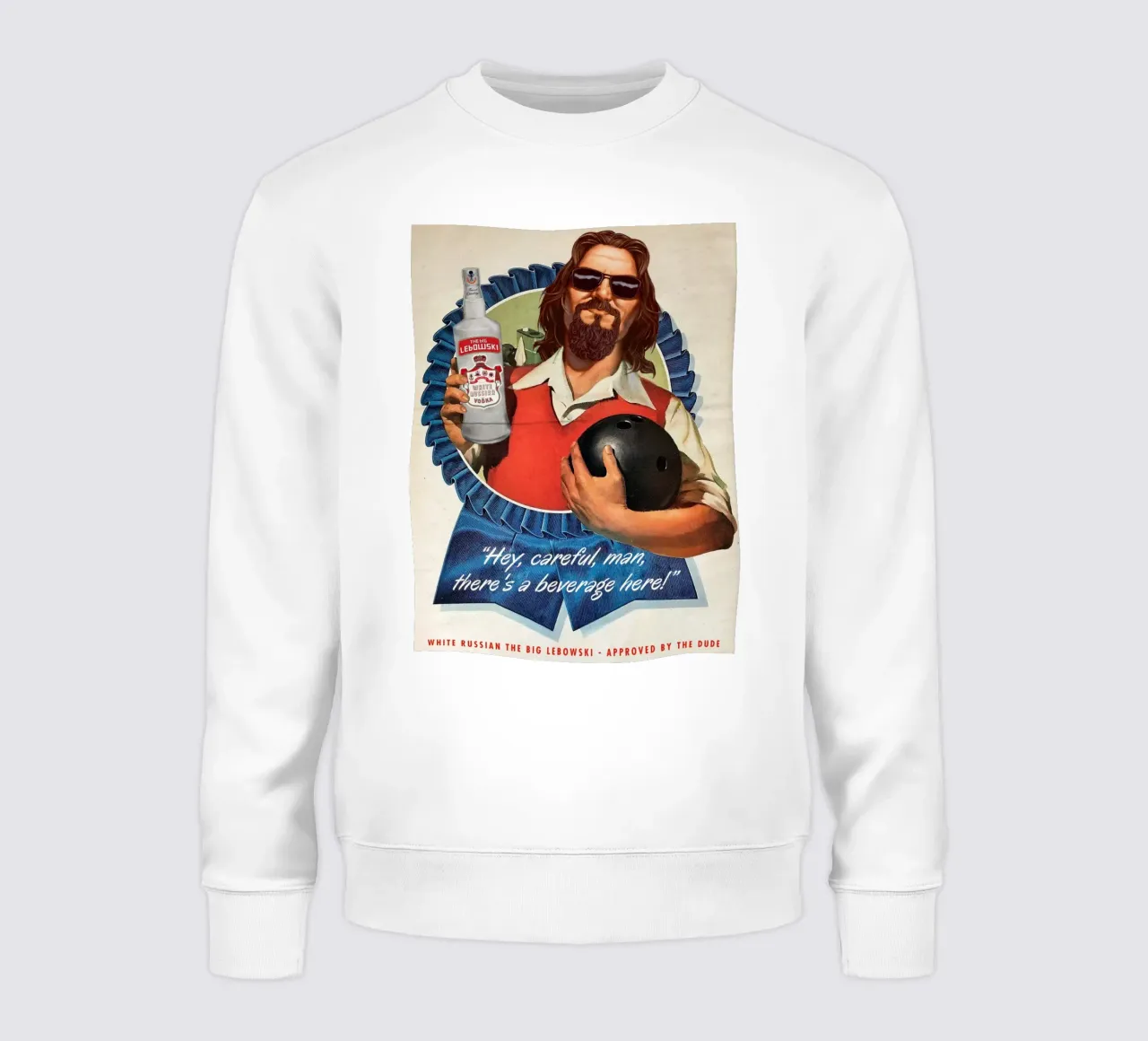 The Dude sweatshirt by Ads Libitum
